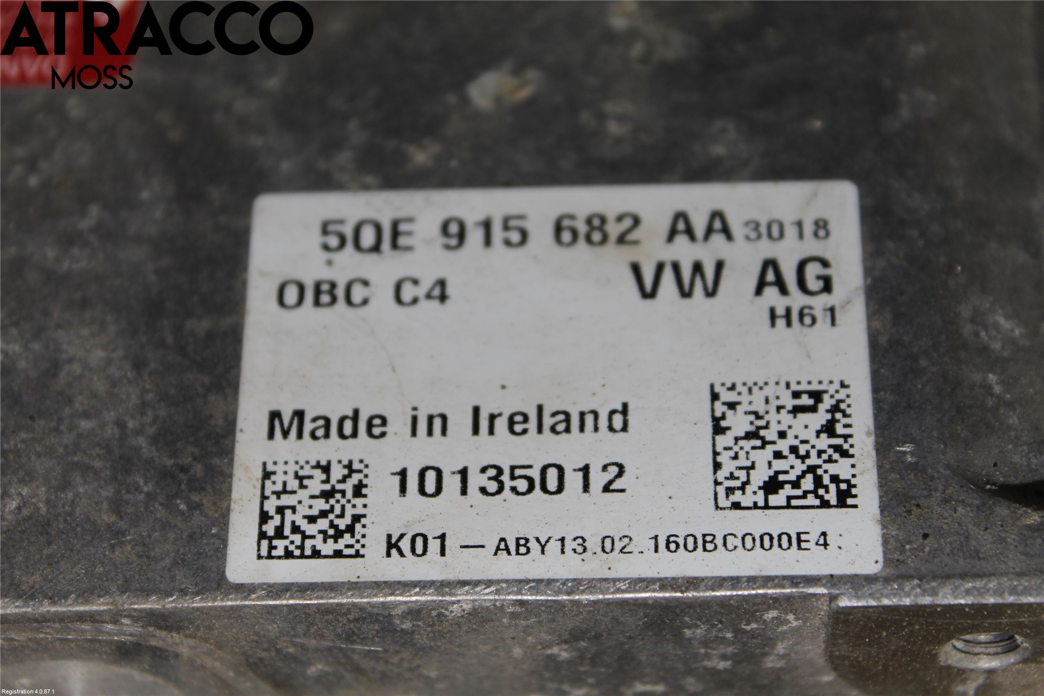 Volkswagen VW GOLF / E-GOLF VII 13-20 Batteriladdare Högspänning