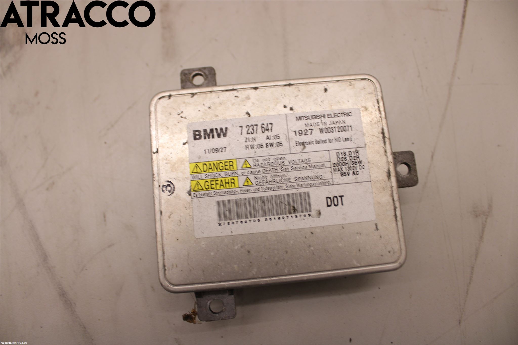 BMW 3 E90/91 SED/TOU 05-12 Styrenhet Strålkastare