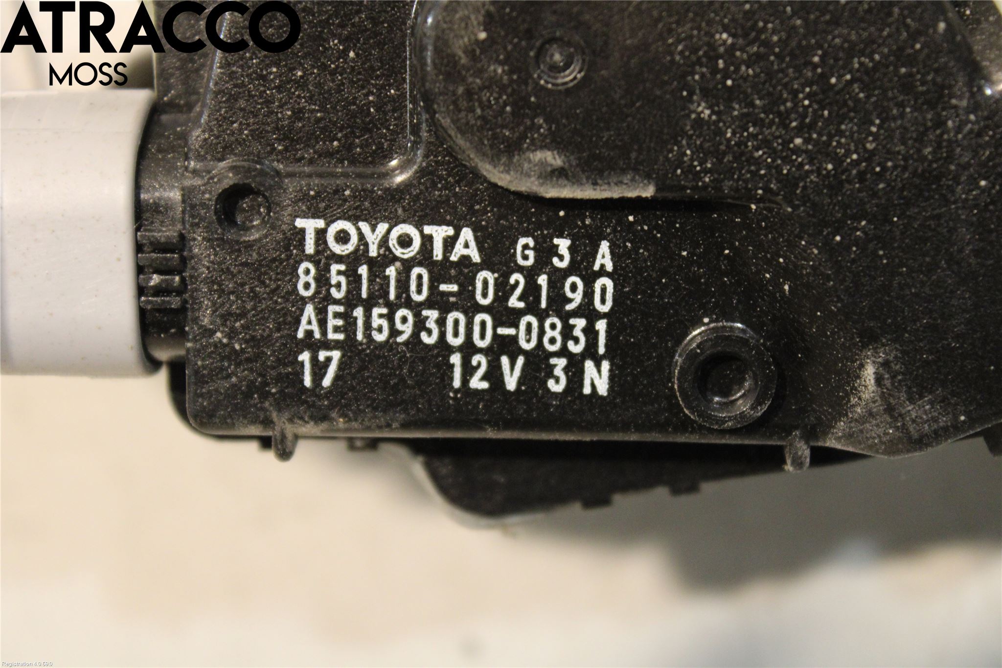 Toyota AURIS 10-12 Torkarmotor Vindruta