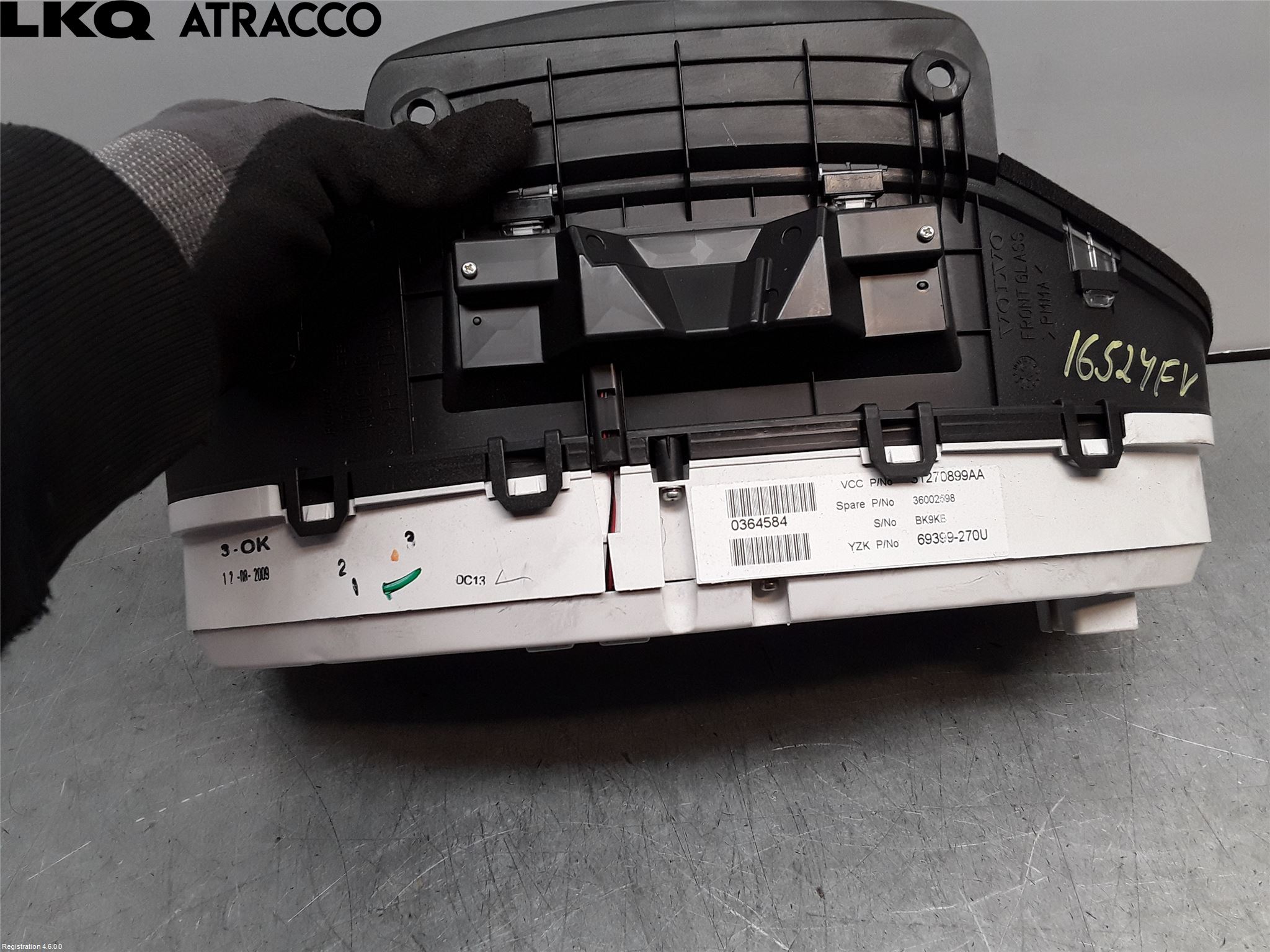 Volvo V70 08-13 Instrument Komb
