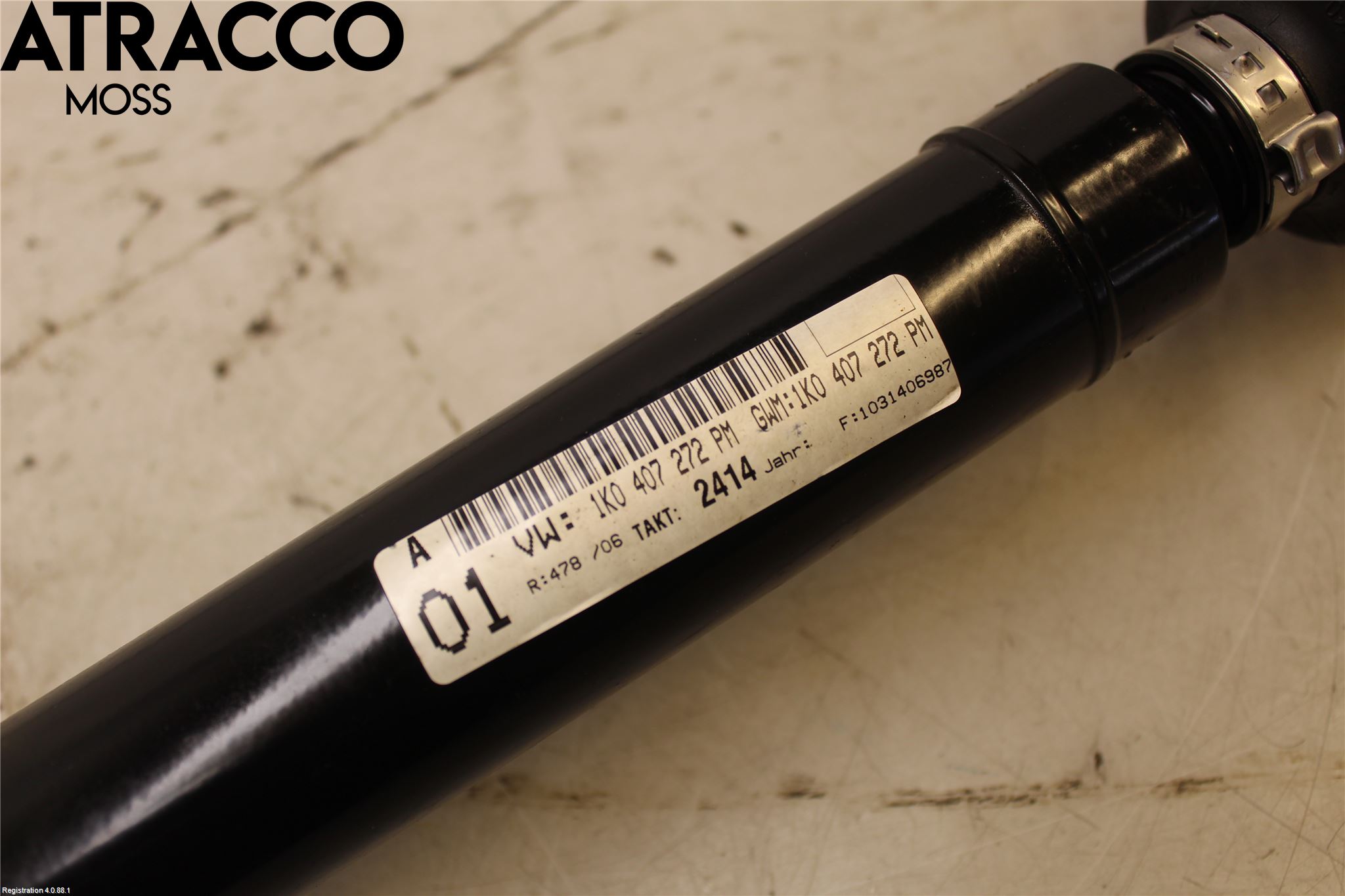 Volkswagen VW GOLF VI 09-13 Drivaxel Fram Höger