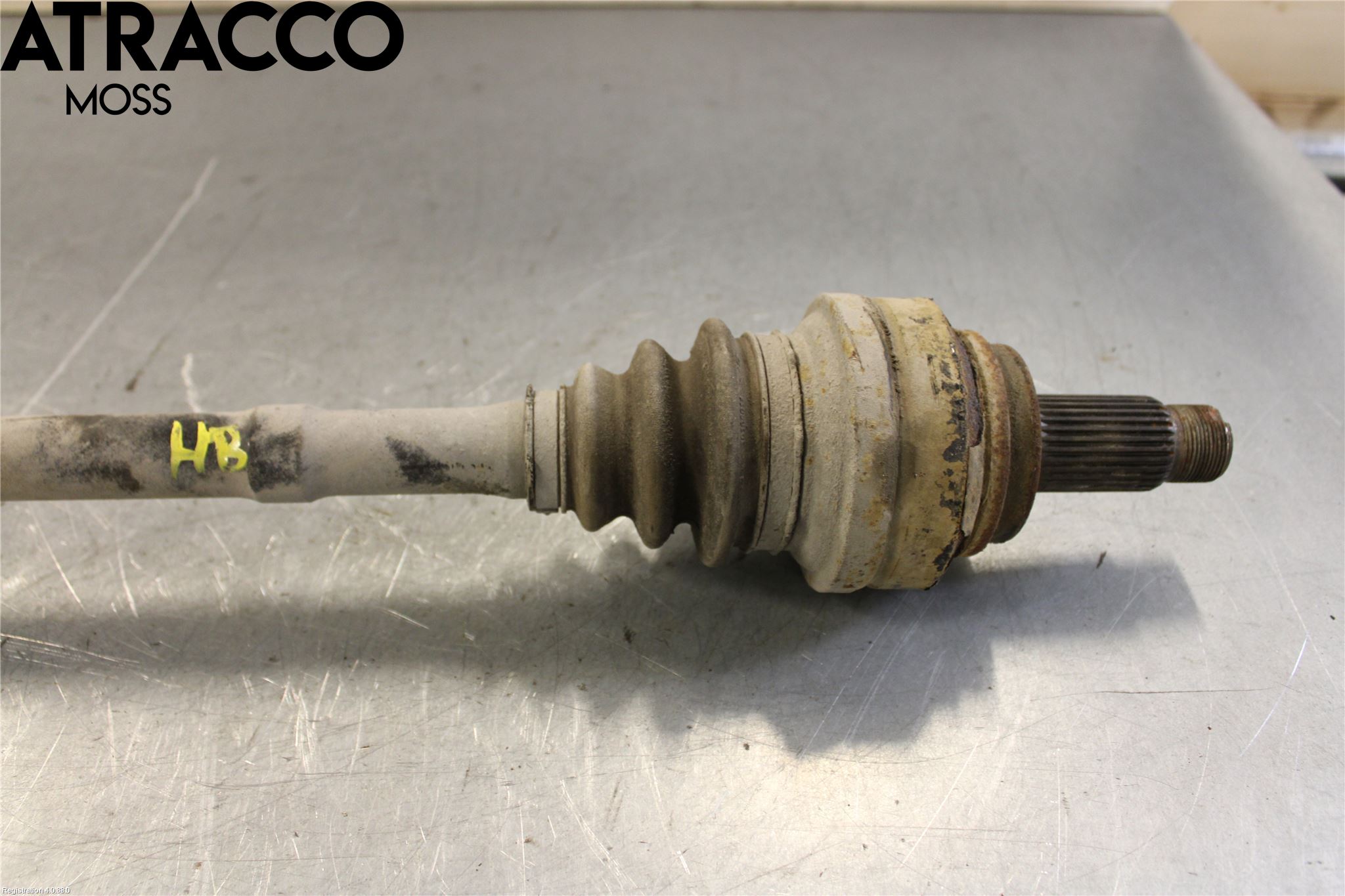 BMW X3 F25 10-17 Drivaxel Bak Höger
