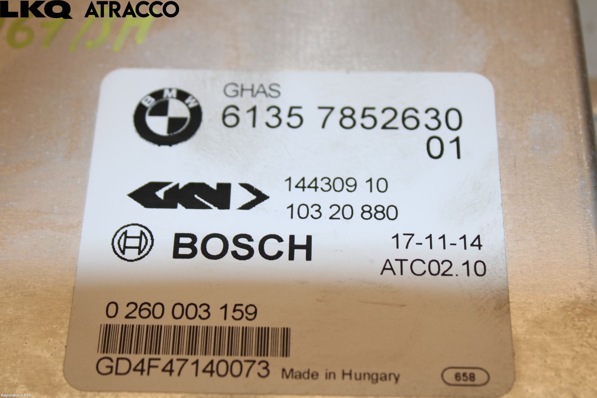 BMW 3 E90/91 SED/TOU 05-12 Styrenhet Övrigt