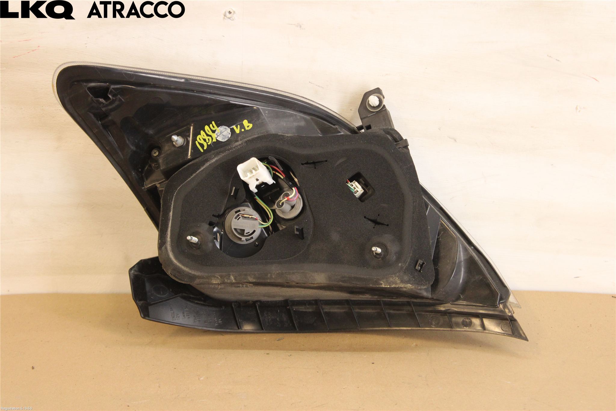Toyota YARIS XP130 12-14 Bakljus Vänster