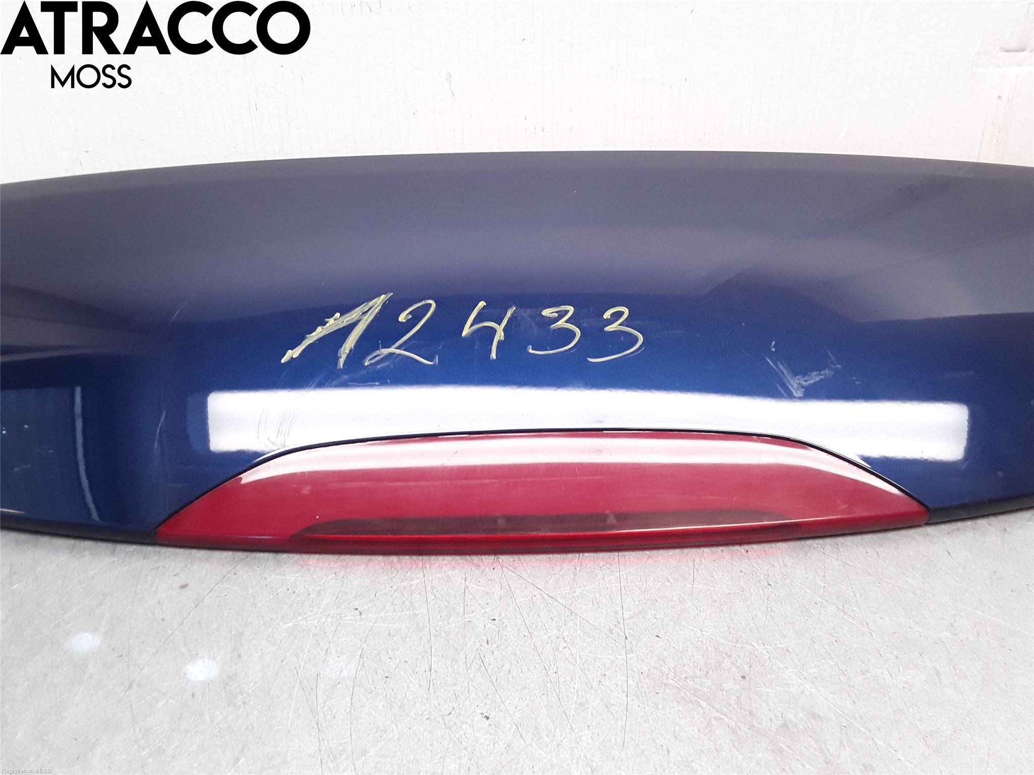 Volvo V60 11-13 Spoiler Baklucka