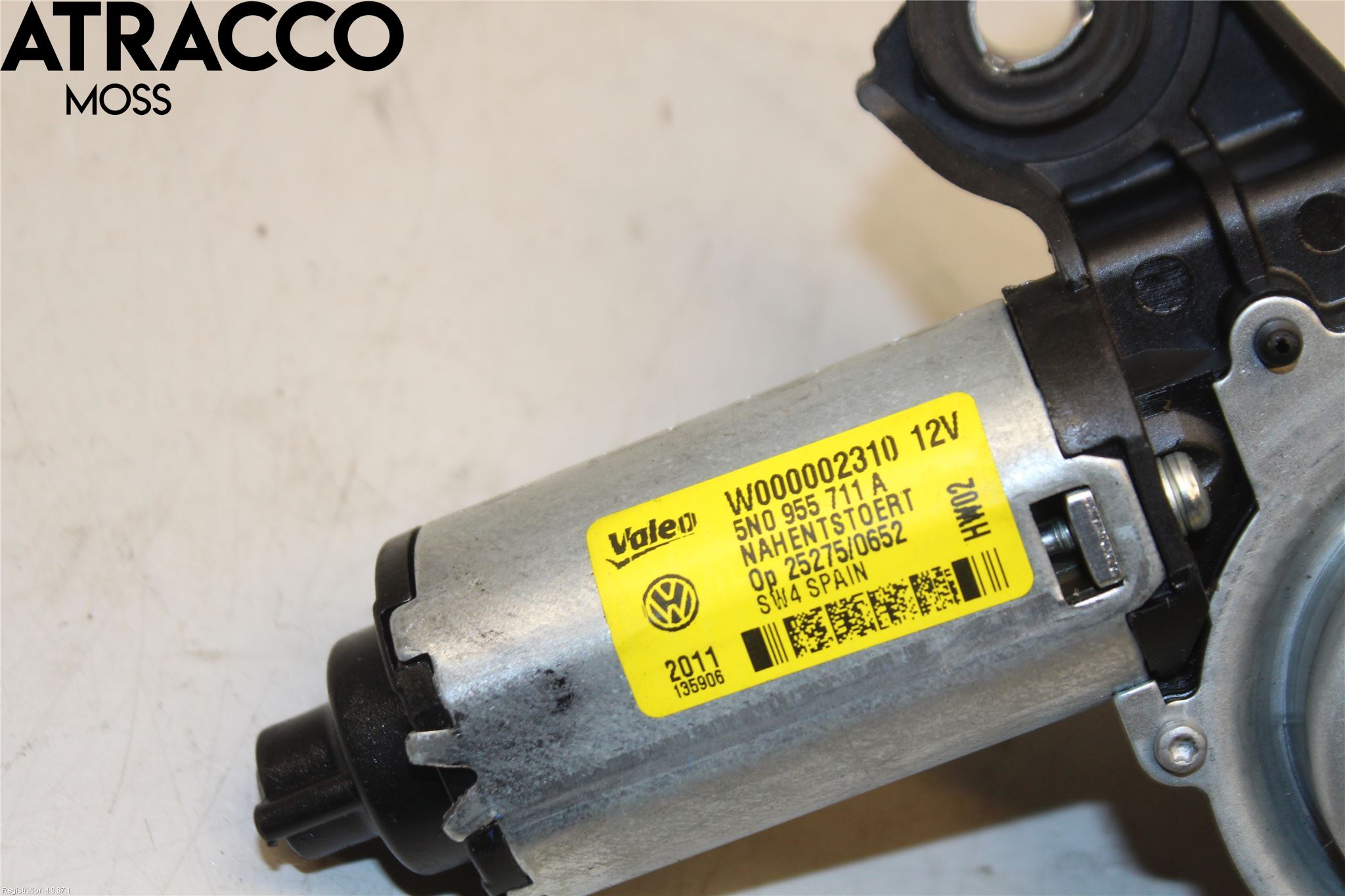 Volkswagen VW TIGUAN 07-16 Torkarmotor Baklucka