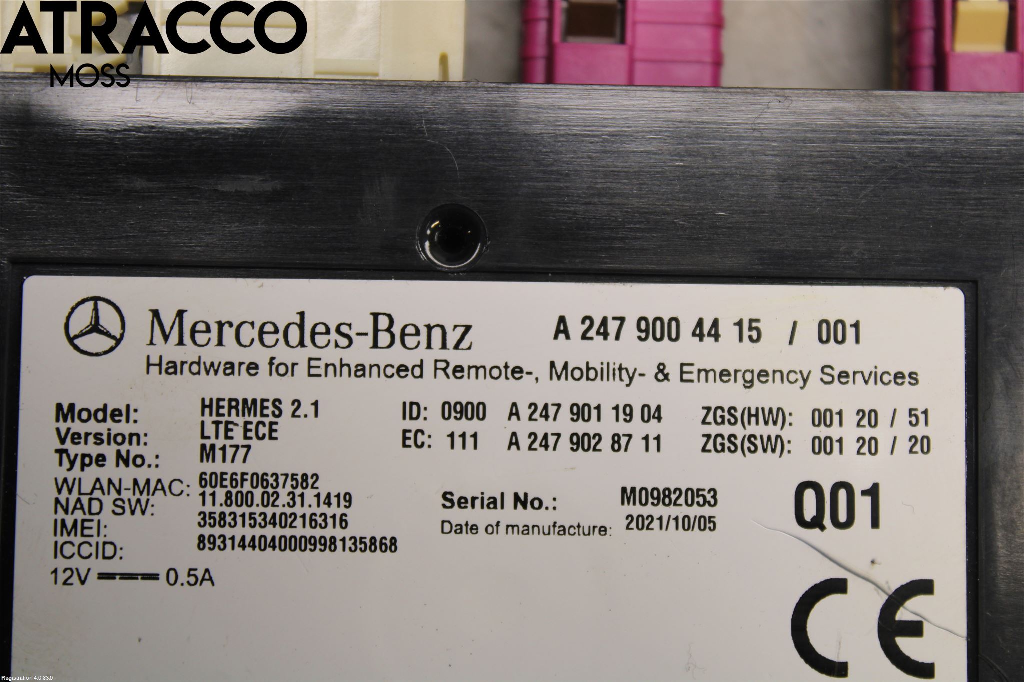 Mercedes-Benz MB EQB (X243) 22- Styrenhet Tal