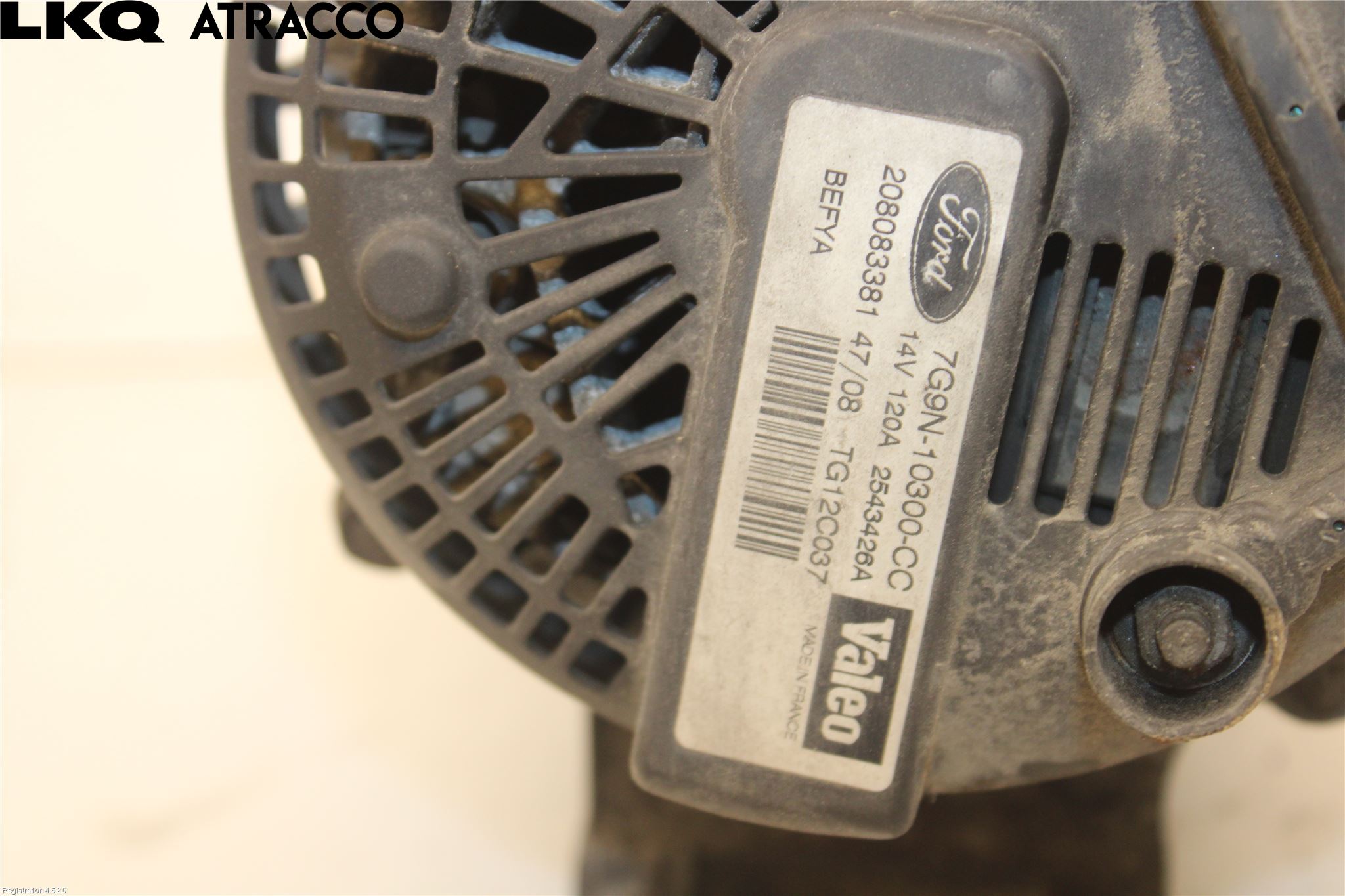Ford FIESTA 09-12 Generator