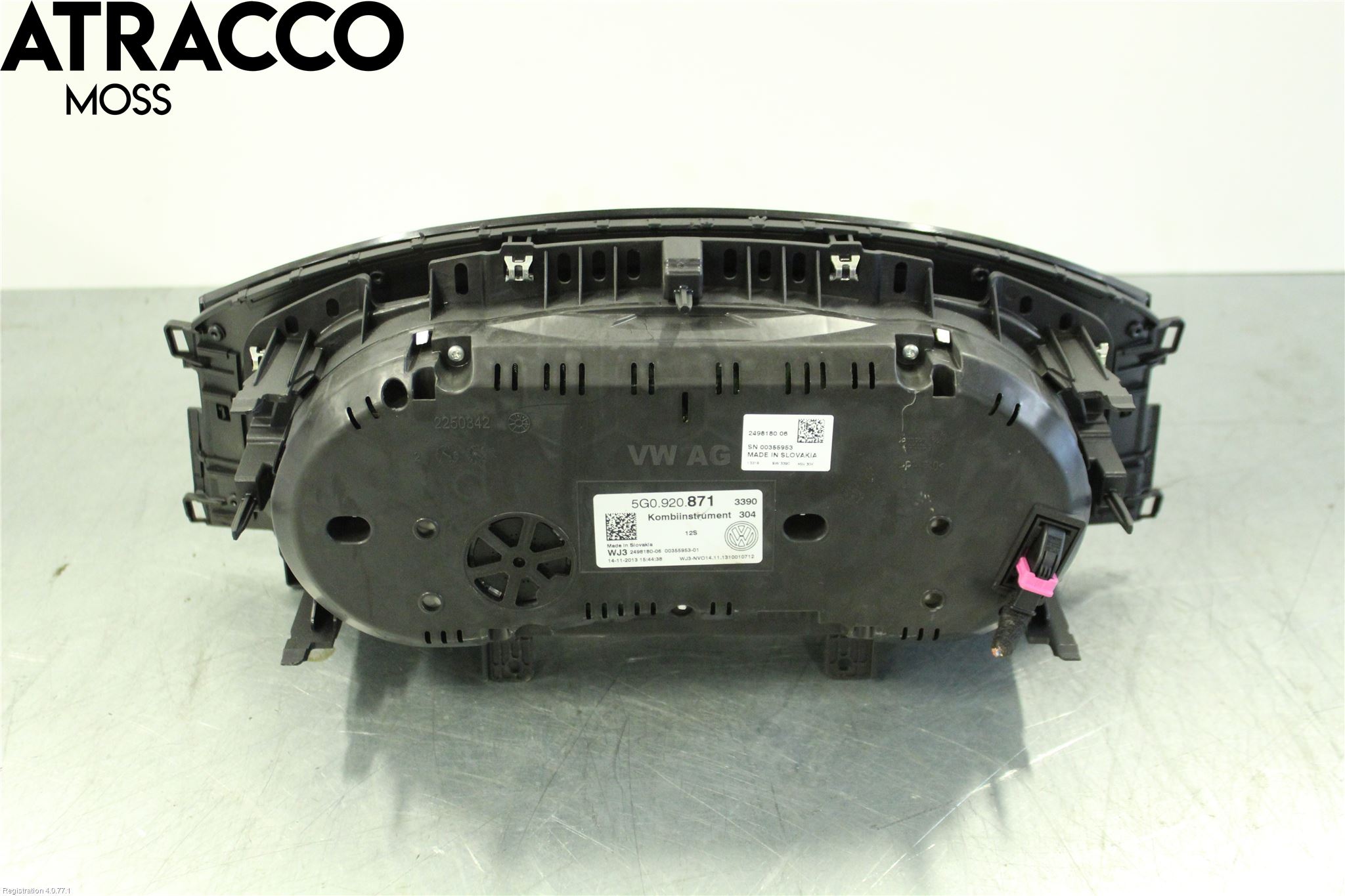 Volkswagen VW GOLF / E-GOLF VII 13-20 Instrument Komb