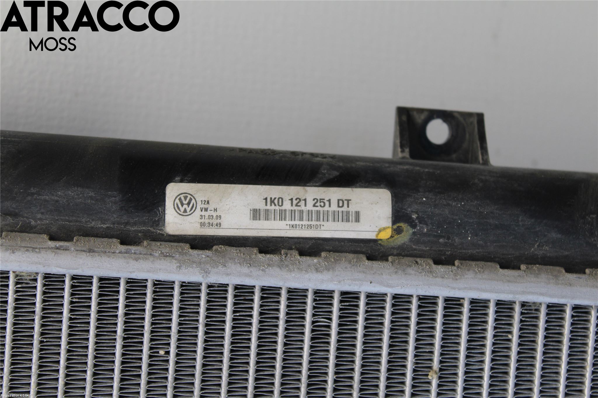 Volkswagen VW GOLF VI 09-13 Kylare Man