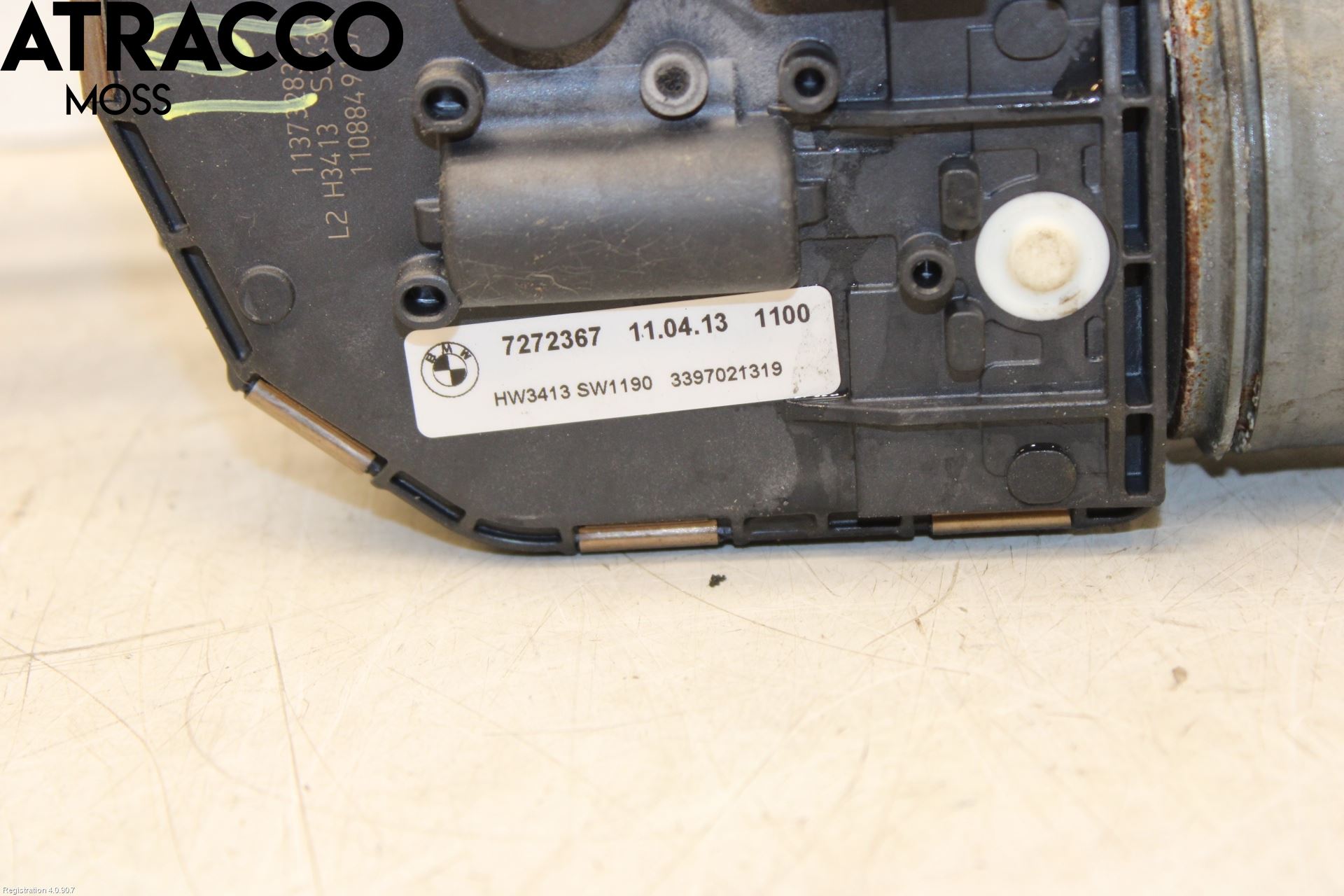 BMW 5 F10/F11/F18 09-17 Torkarmotor Vindruta