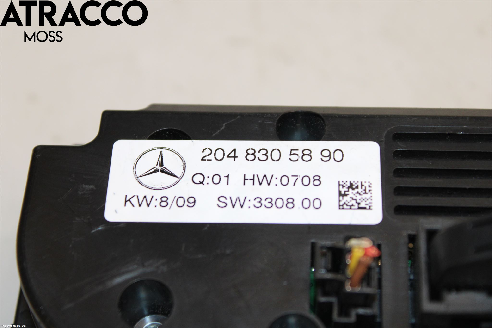 Mercedes-Benz MB C-KLASS (W204) 07-15 Ac Styrenhet Ac Manöveren