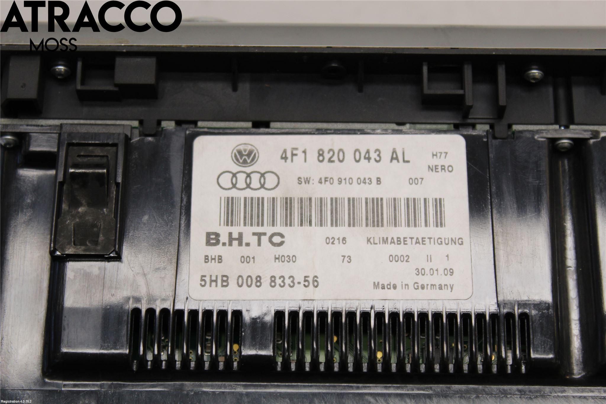 Audi ALLROAD 06-11 Ac Styrenhet Ac Manöveren