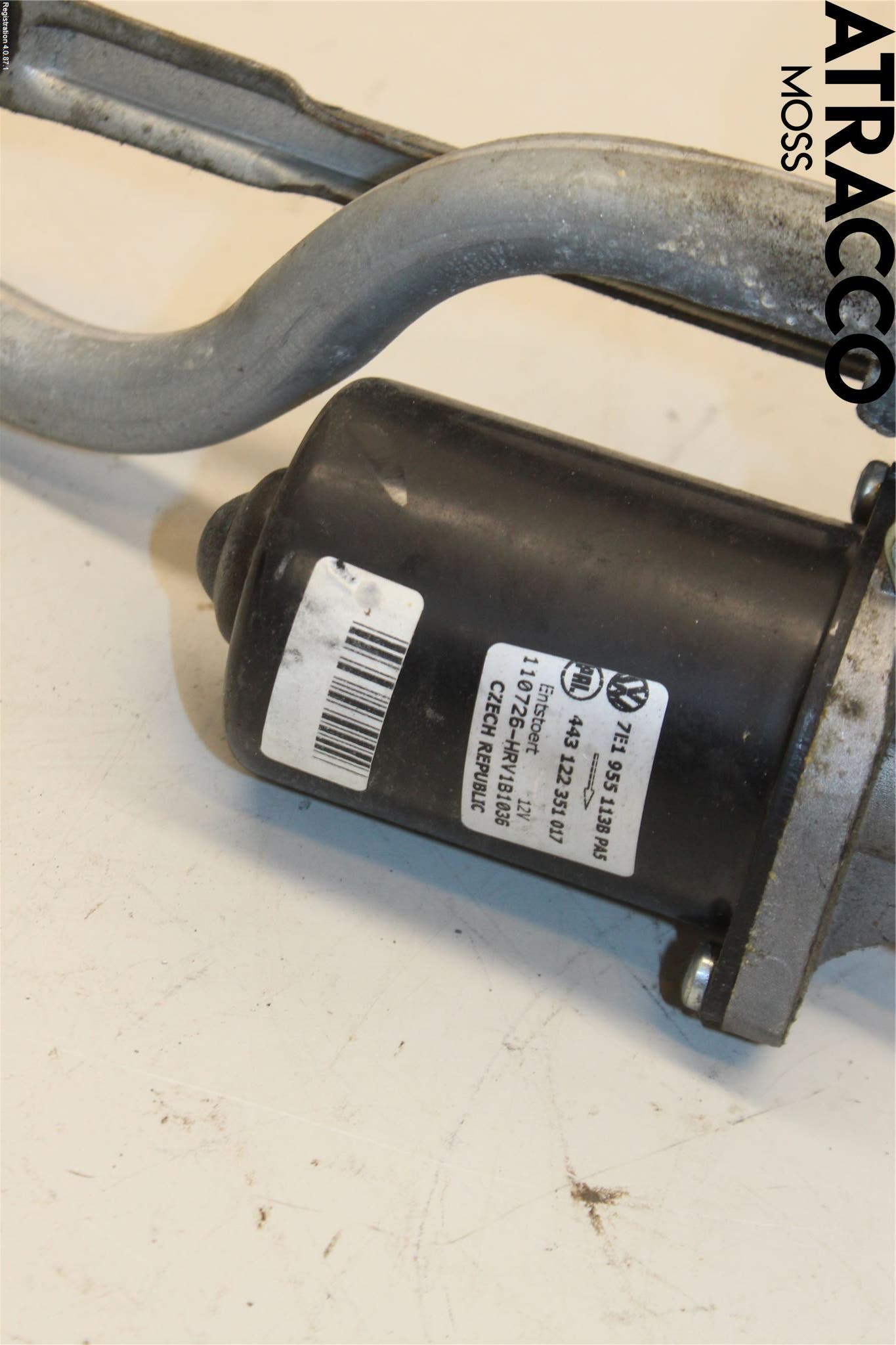 Volkswagen VW TRANSP/CARAVELLE (T5) 04-15 Torkarmotor Vindruta