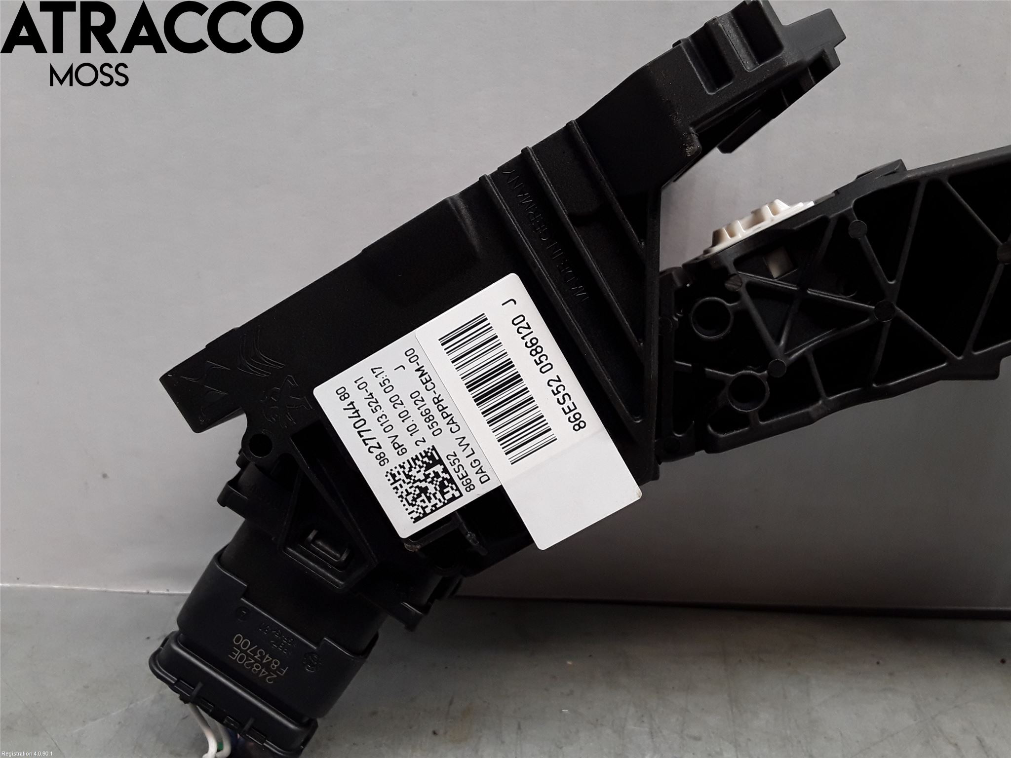Peugeot 2008/E-2008 20- Pedal Gas-Broms-Koppling