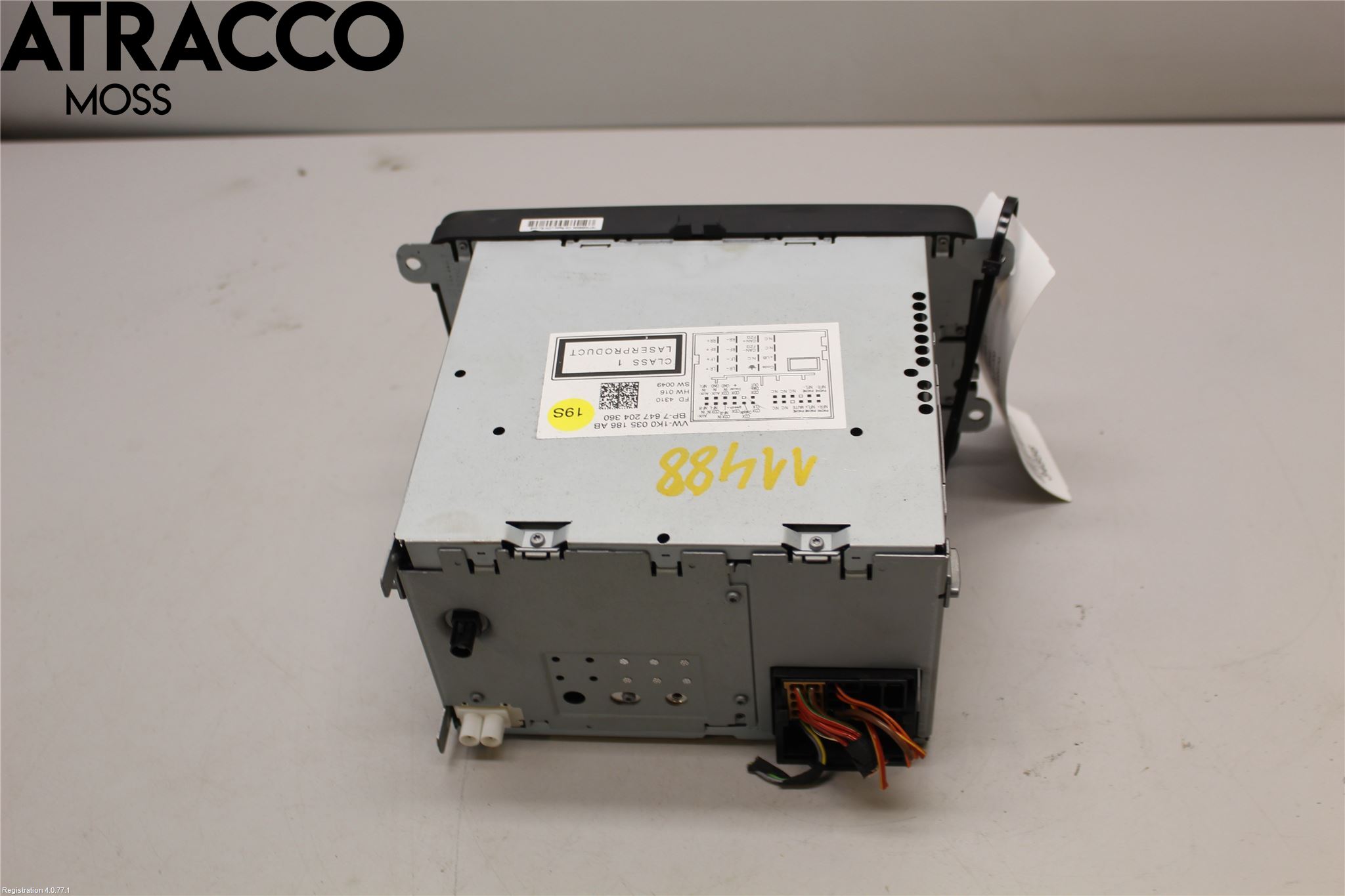 Volkswagen VW TOURAN 10-15 Cd Radio - Multimediapanel