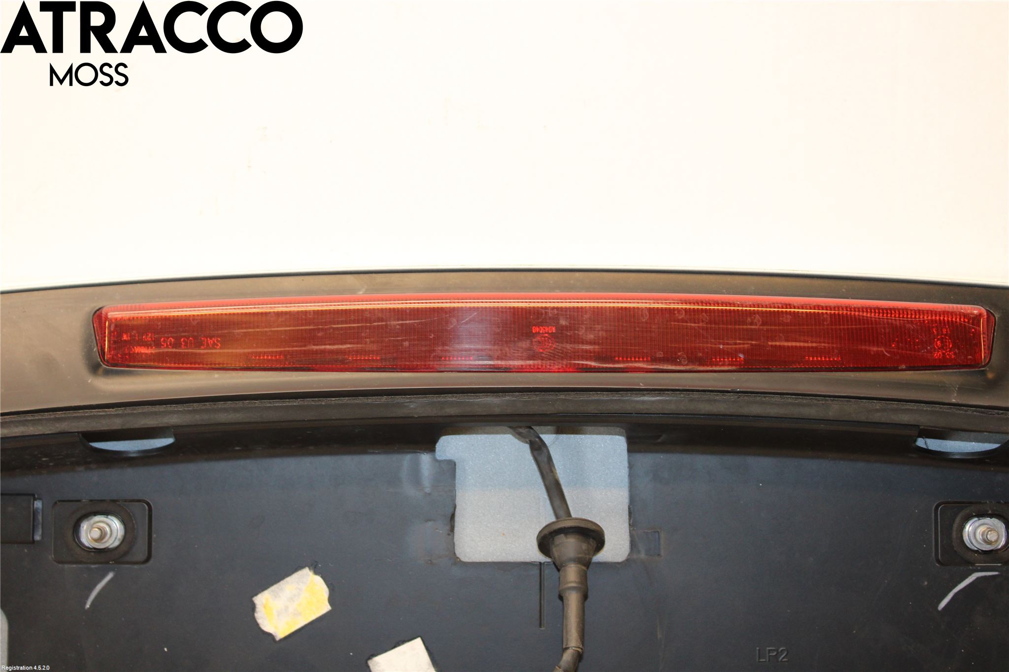 Volkswagen VW SCIROCCO 09-17 Spoiler Baklucka