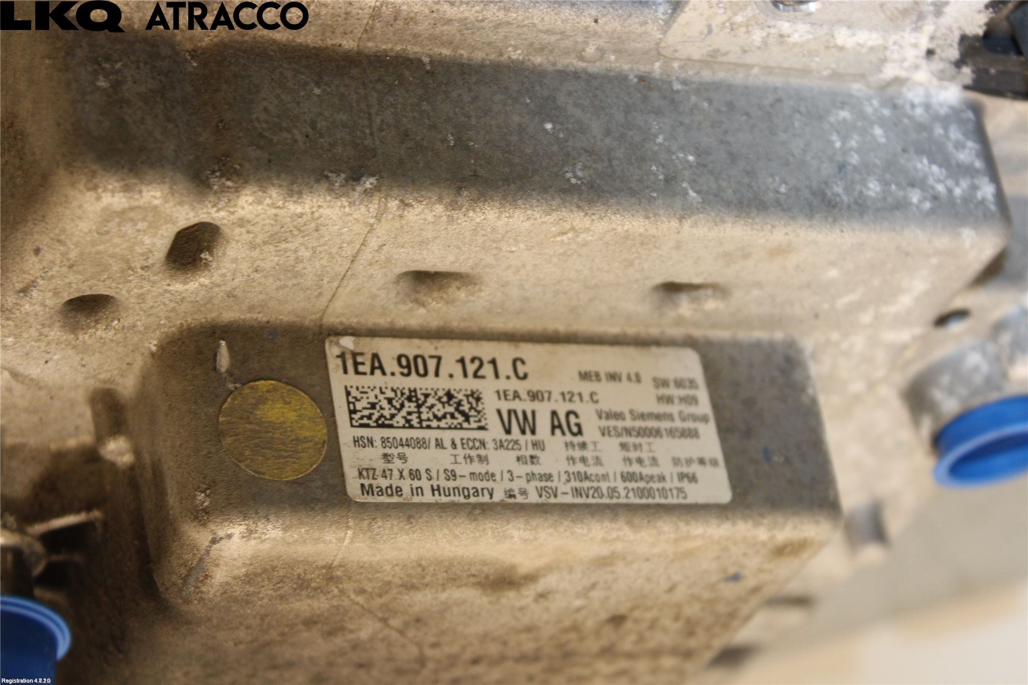 Volkswagen VW ID.4 21- Dc-Cd Omvandlare Hybrid