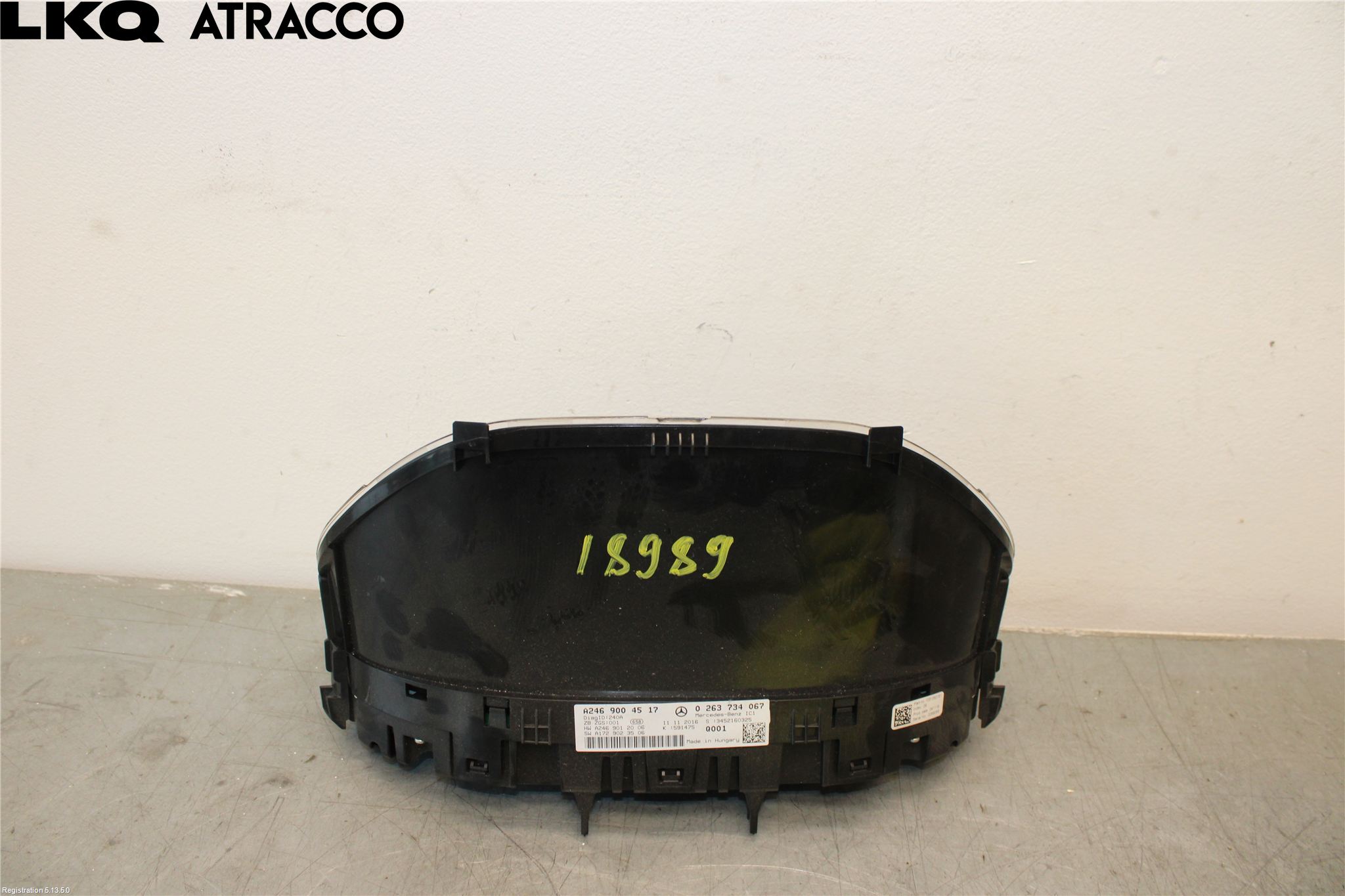 Mercedes-Benz MB B-KLASS (W246/W242) 12-19 Instrument Komb