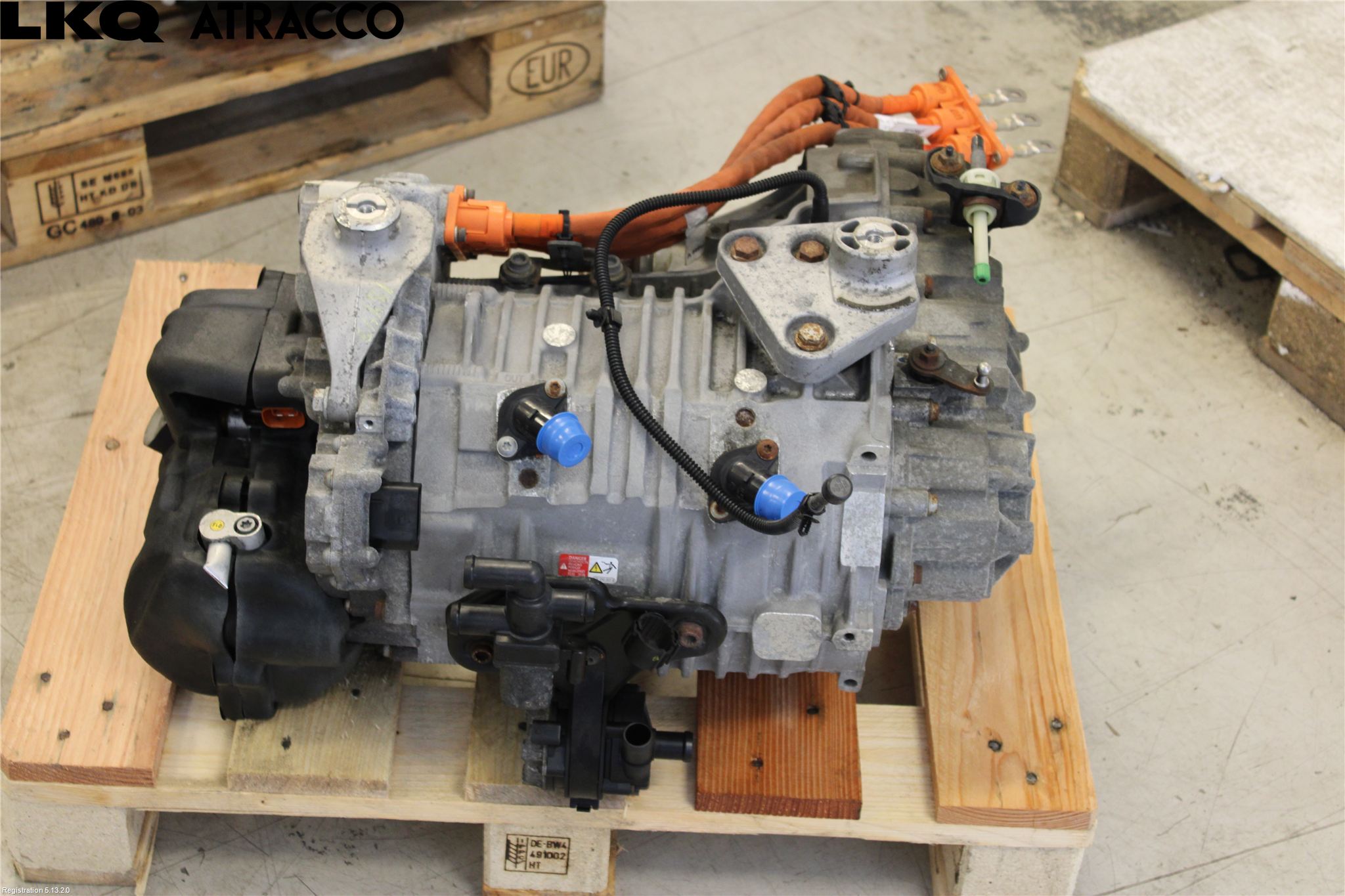 Volkswagen VW GOLF / E-GOLF VII 13-20 Motor Elektisk Fram