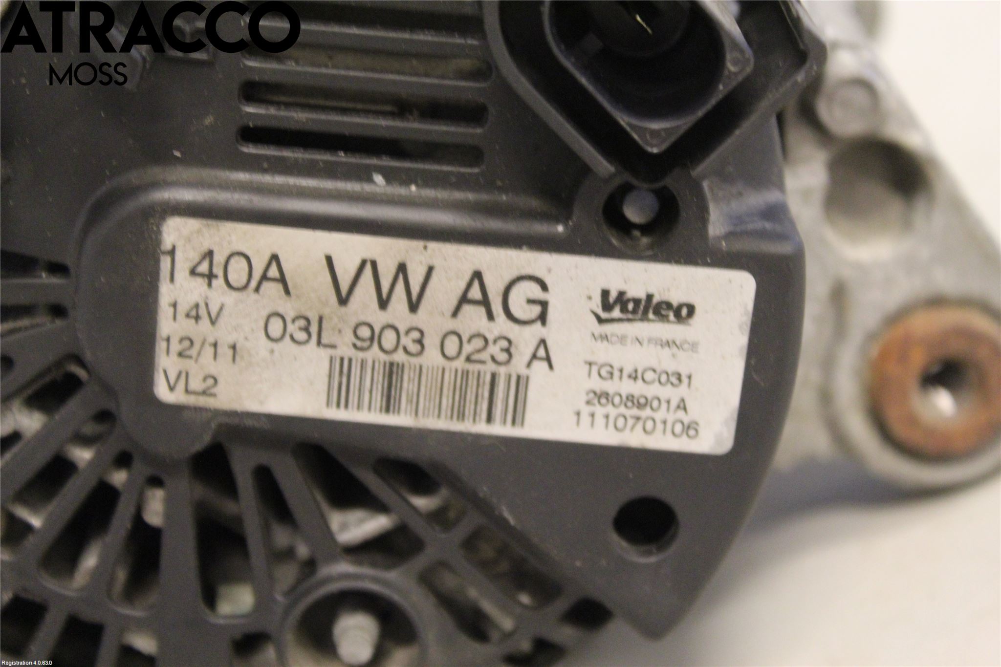 Volkswagen VW GOLF PLUS/CROSS GOLF 04-14 Generator