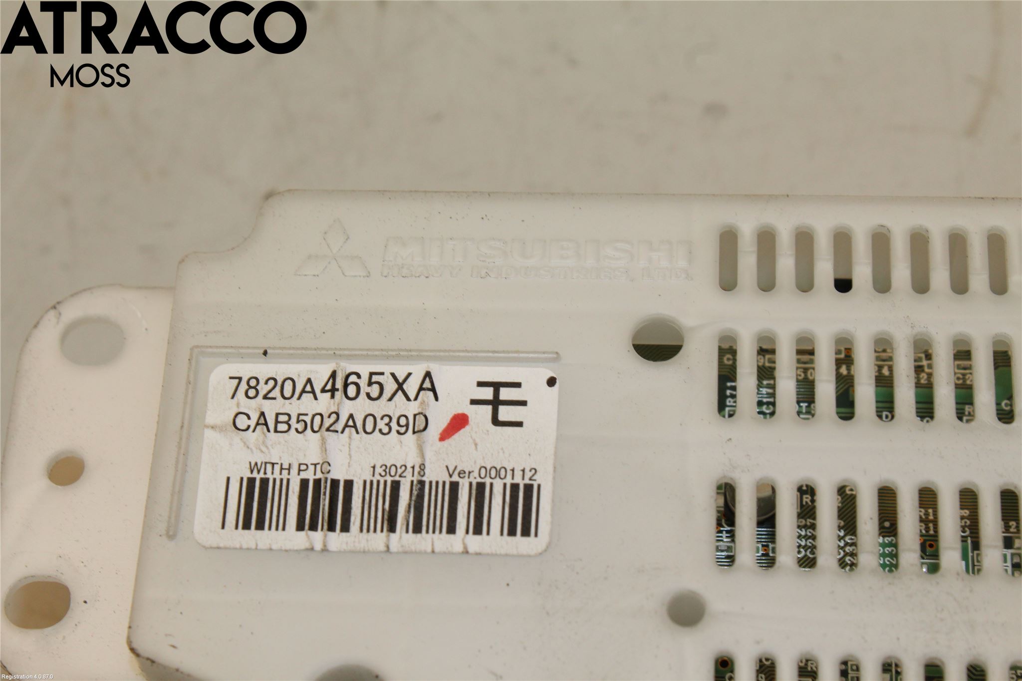 Mitsubishi OUTLANDER 13-21 Ac Styrenhet Ac Manöveren