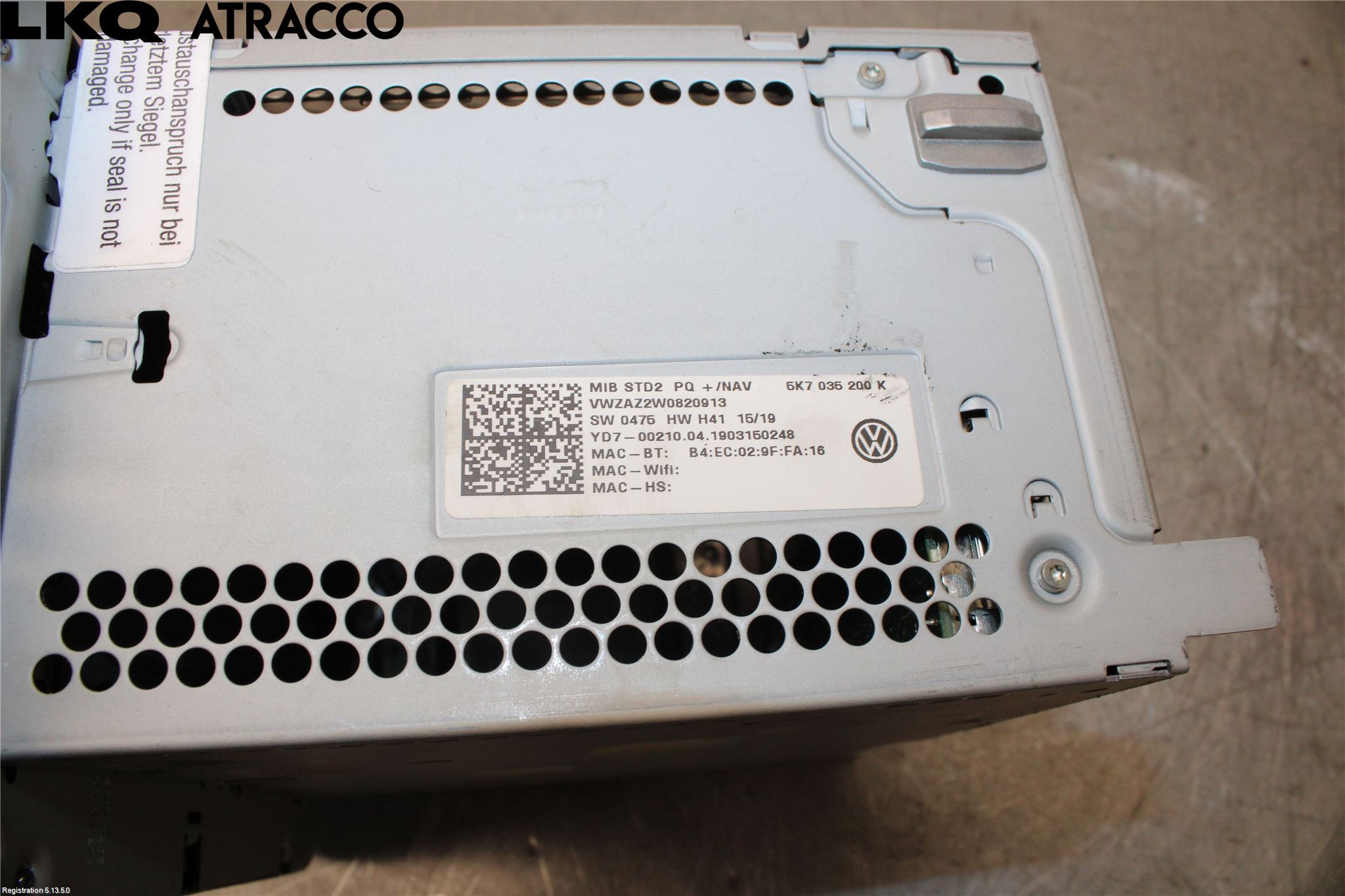 Volkswagen VW AMAROK 2H 10-22 Radio