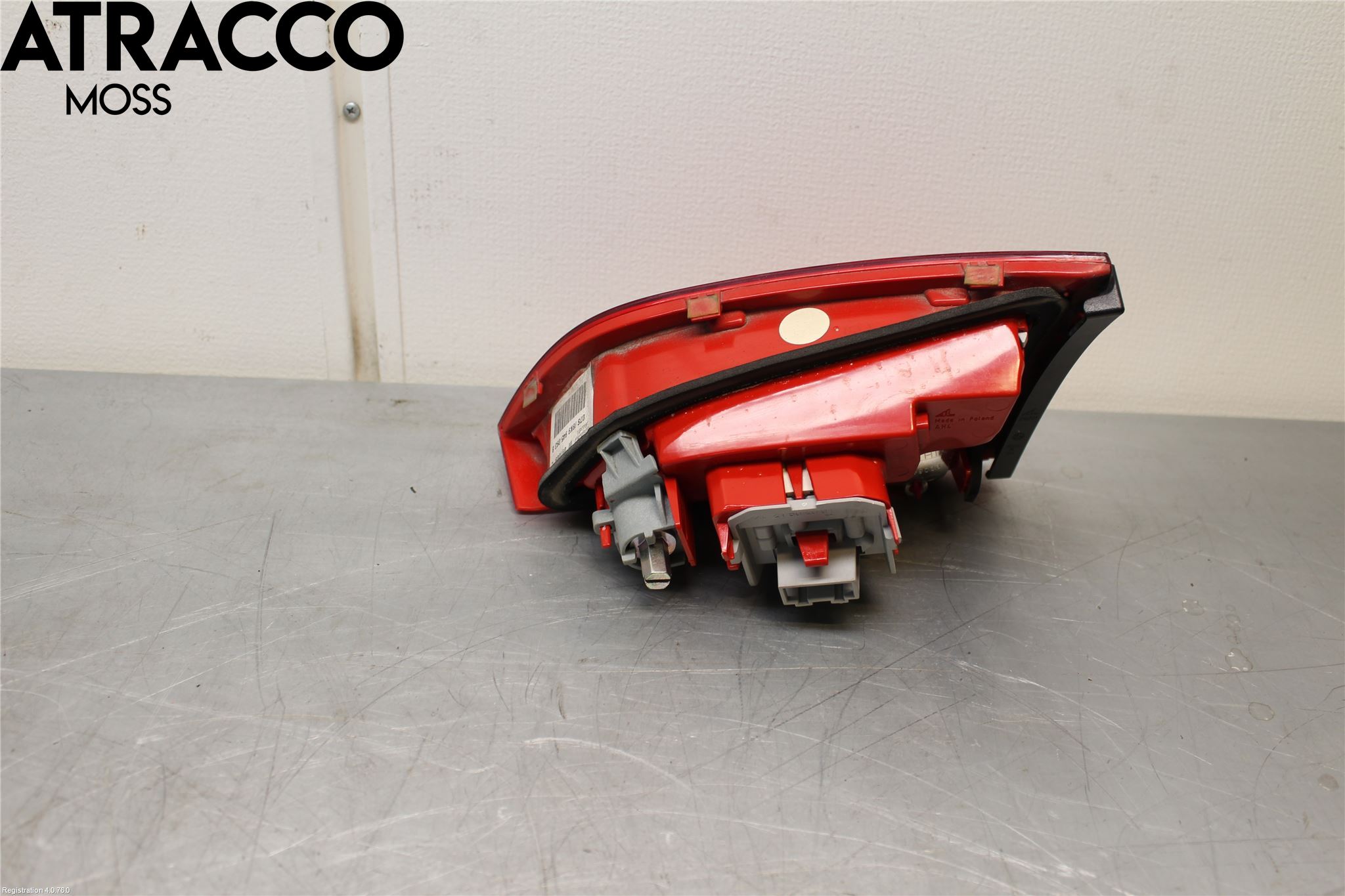 Audi A4/S4 08-11 Bakljus Lucka Vä