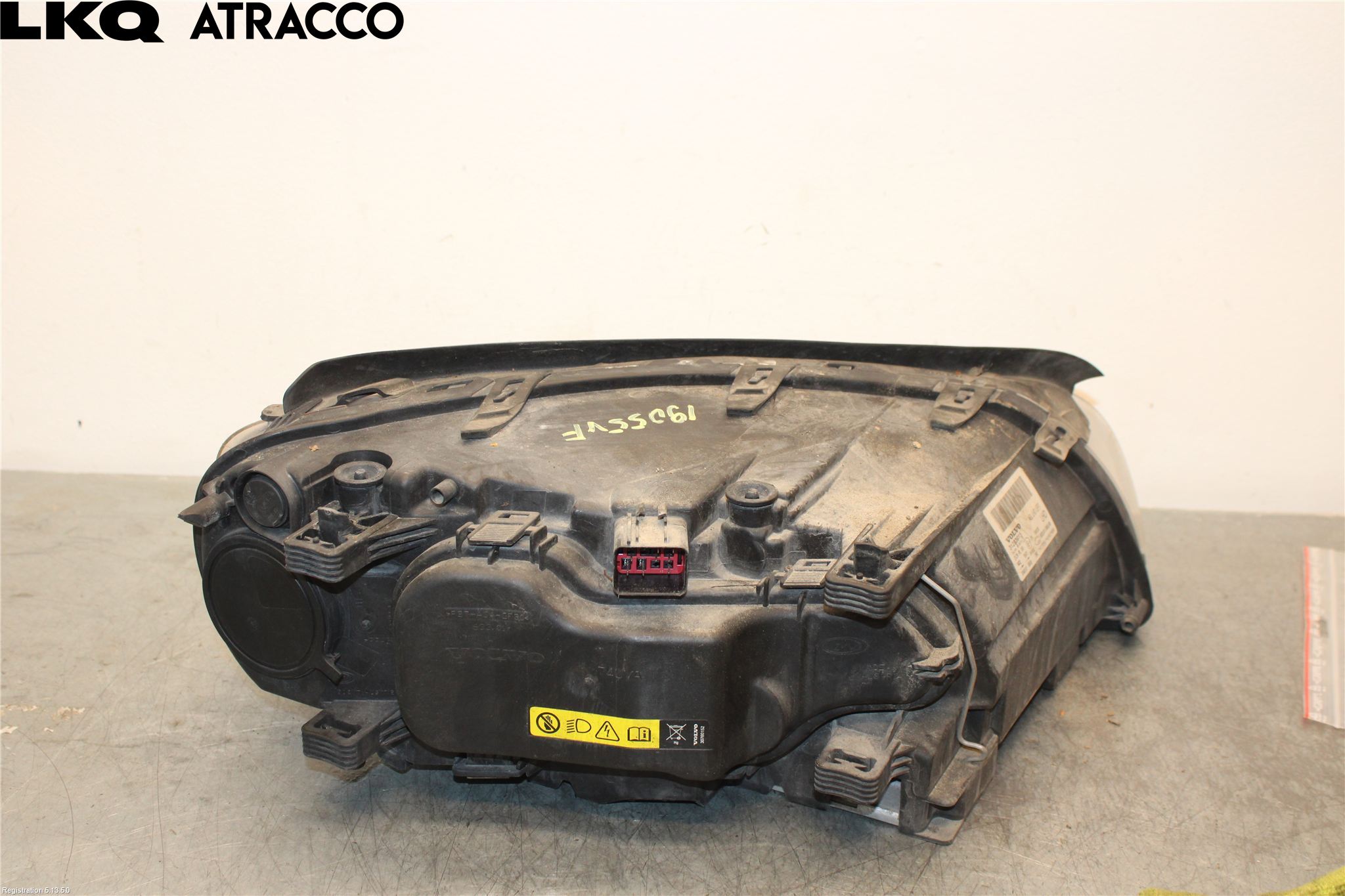 Volvo V70 08-13 Strålkastare Vänster
