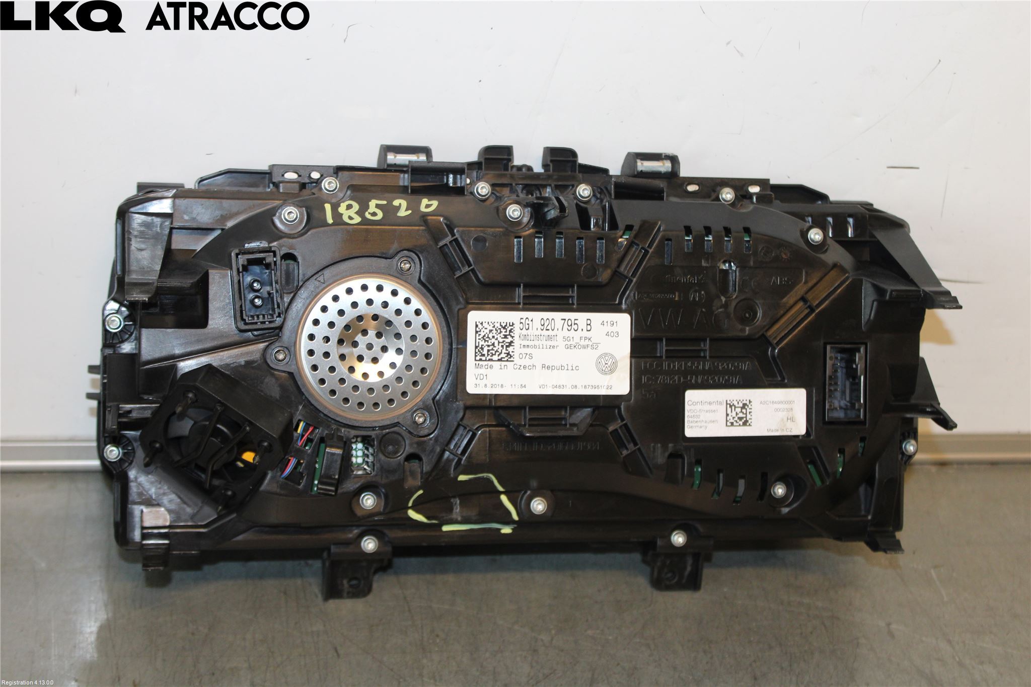Volkswagen VW GOLF / E-GOLF VII 13-20 Instrument Komb