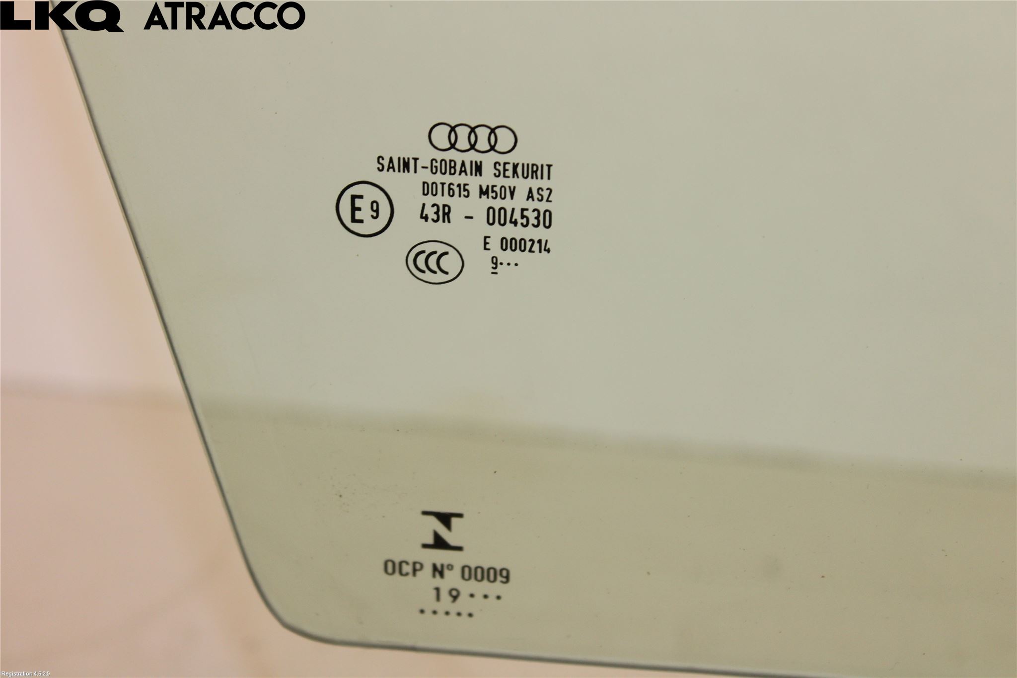 Audi Q5/SQ5 17- Dörruta Fram Höger