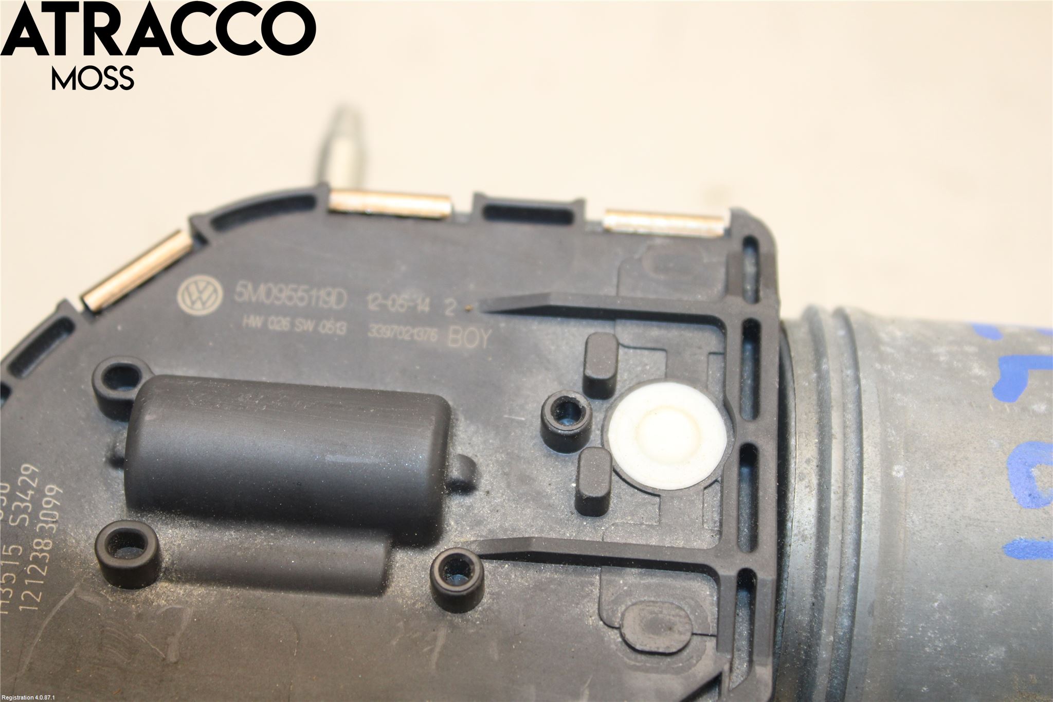 Volkswagen VW GOLF PLUS/CROSS GOLF 04-14 Torkarmotor Vindruta