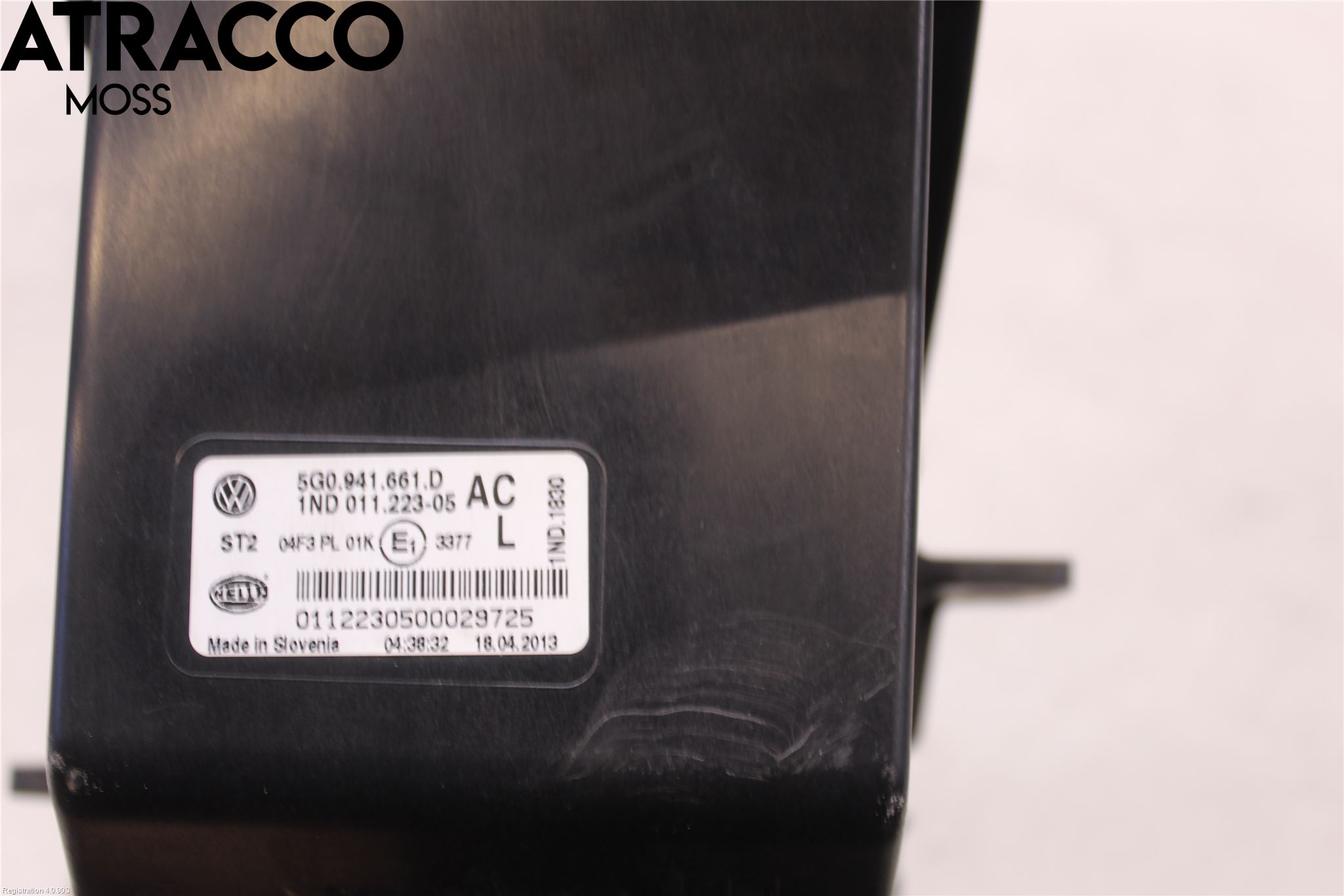 Volkswagen VW GOLF / E-GOLF VII 13-20 Dimljus-Varselljus Fram