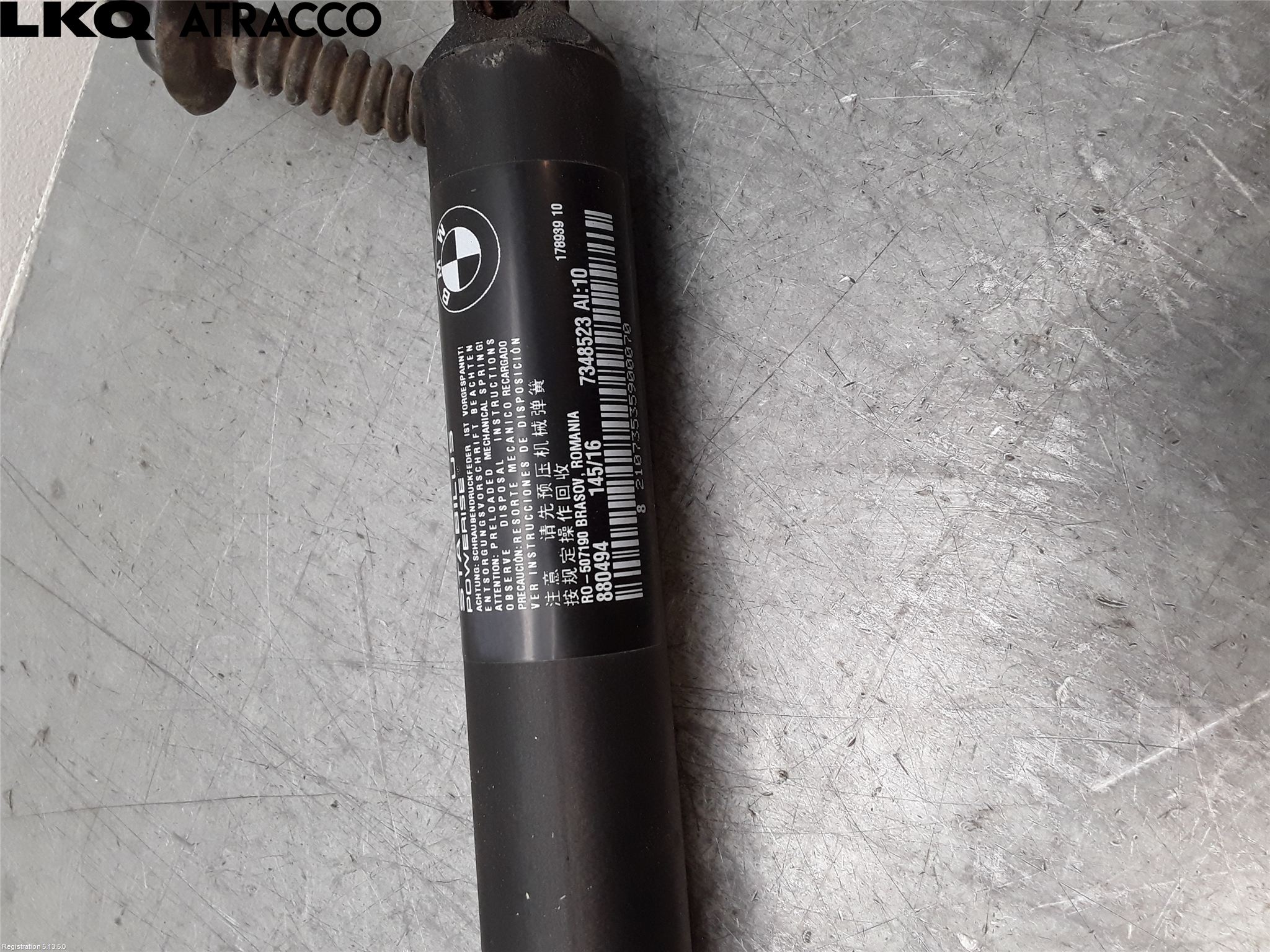 BMW 2 F45 Active Tourer 14-21 Gasfjäder Baklucka