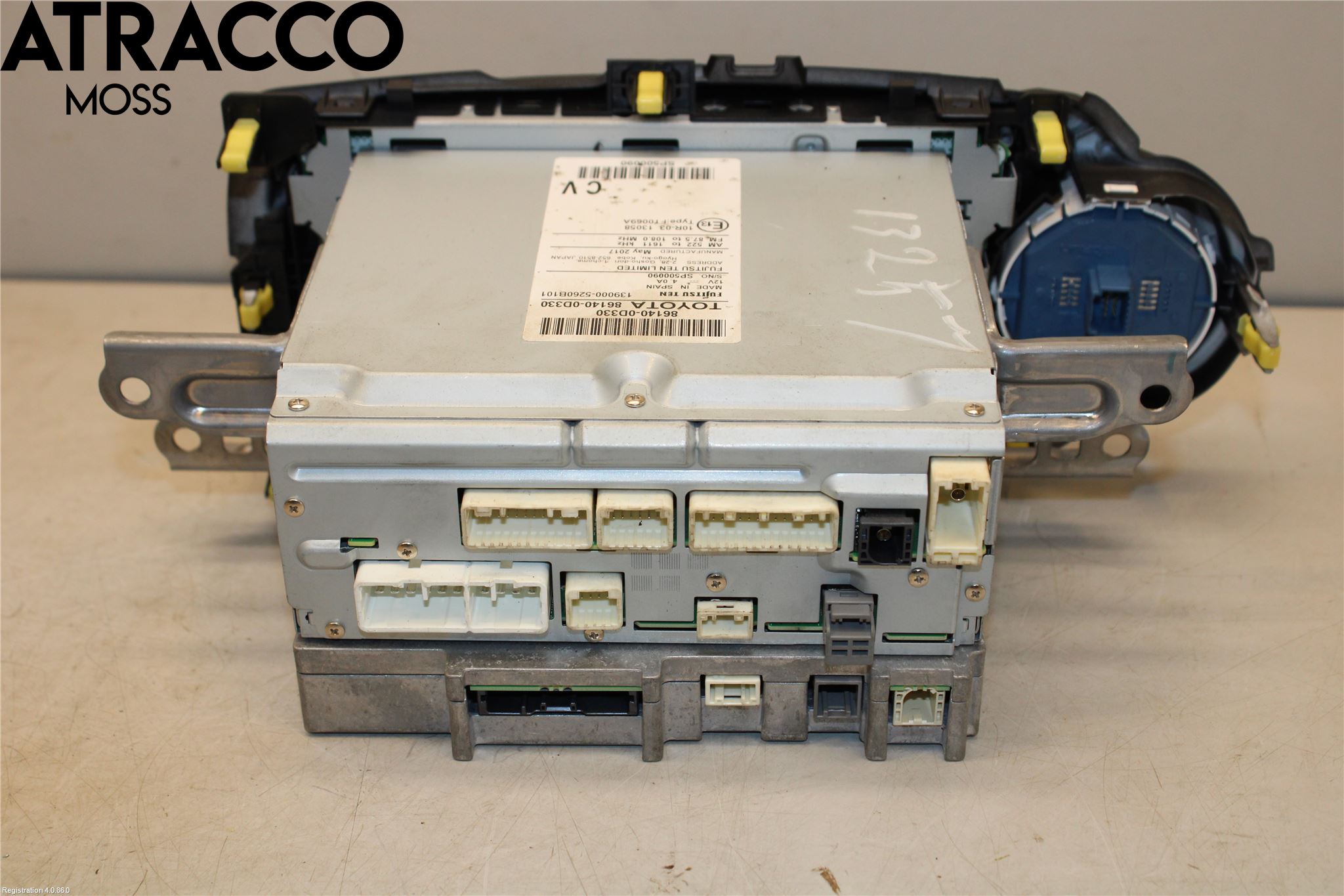 Toyota YARIS XP130 15-20 Gps Navigator