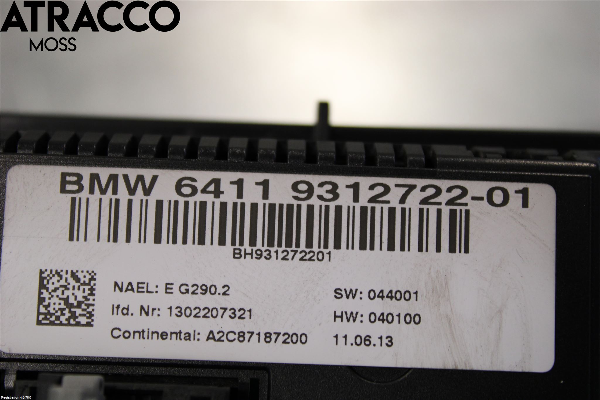 BMW X3 F25 10-17 Ac Styrenhet Ac Manöveren