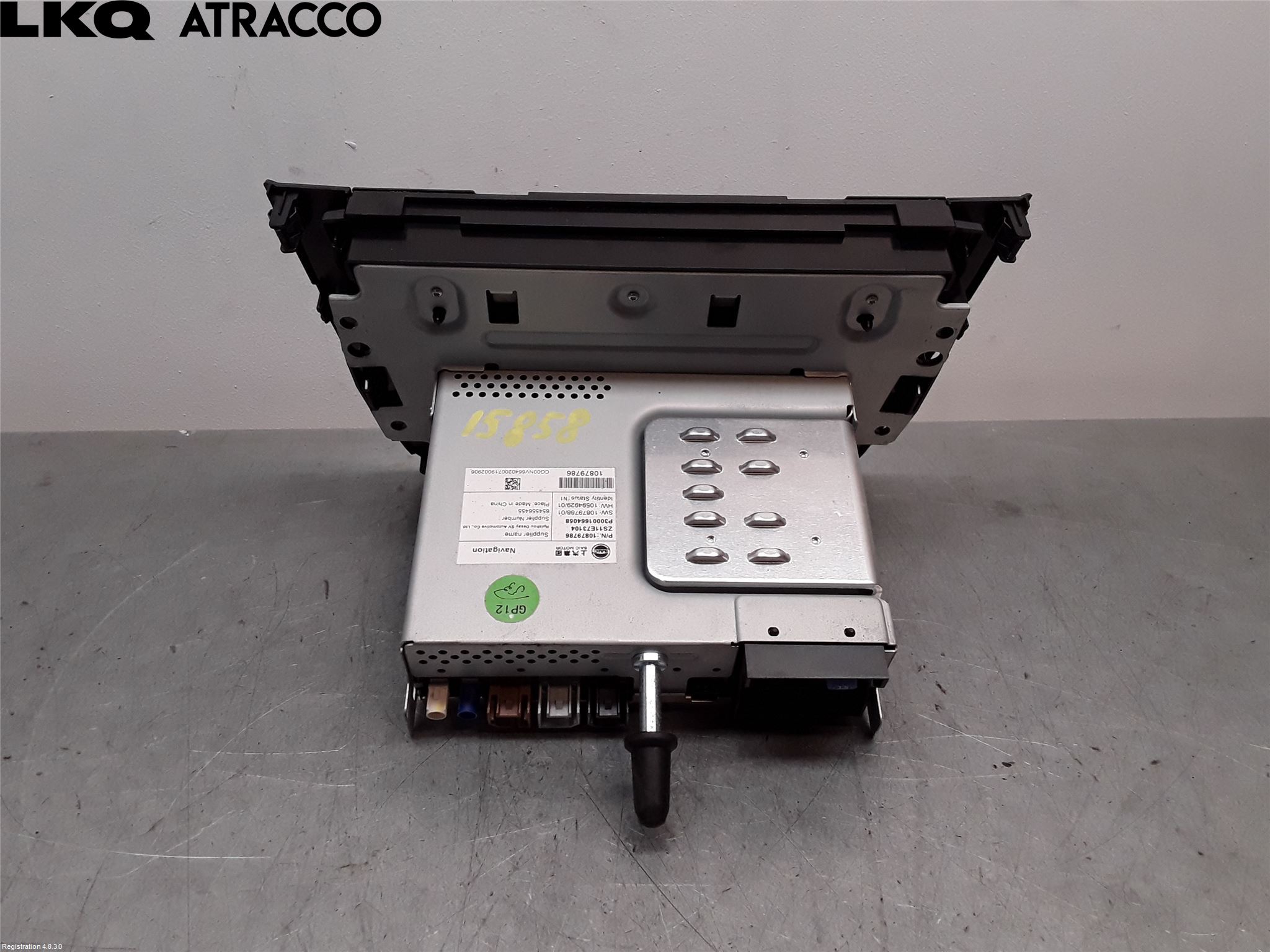 MG ZS EV 20- Radio