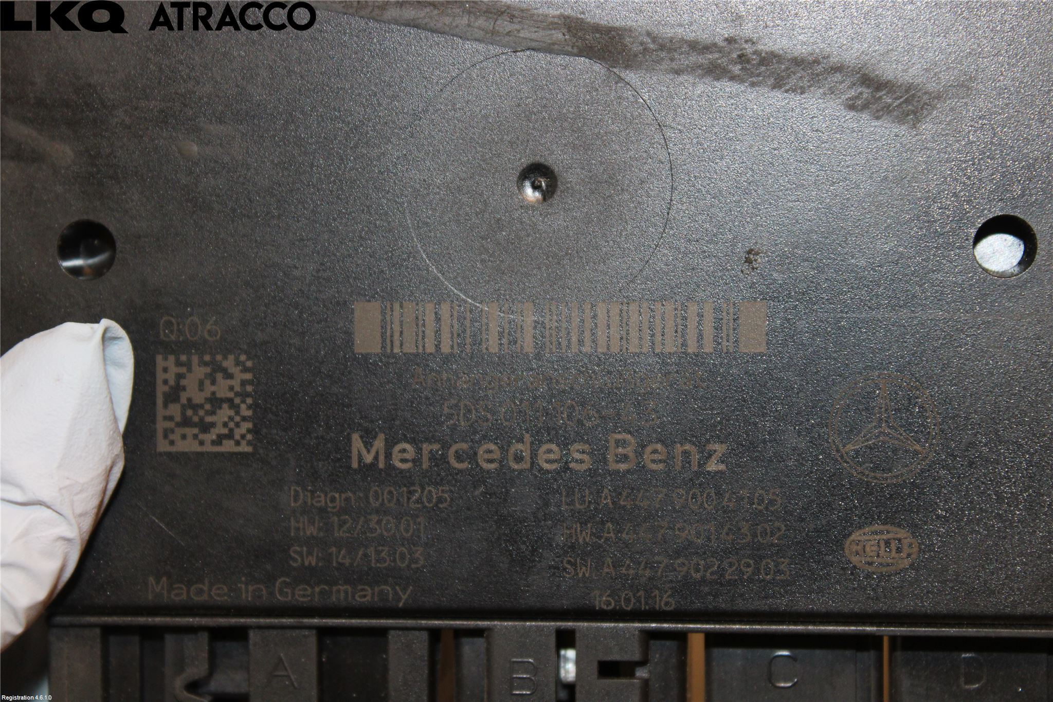 Mercedes-Benz MB VITO/V-KLASS (W640,W447,W448) 14- Styrenhet Dragkrok