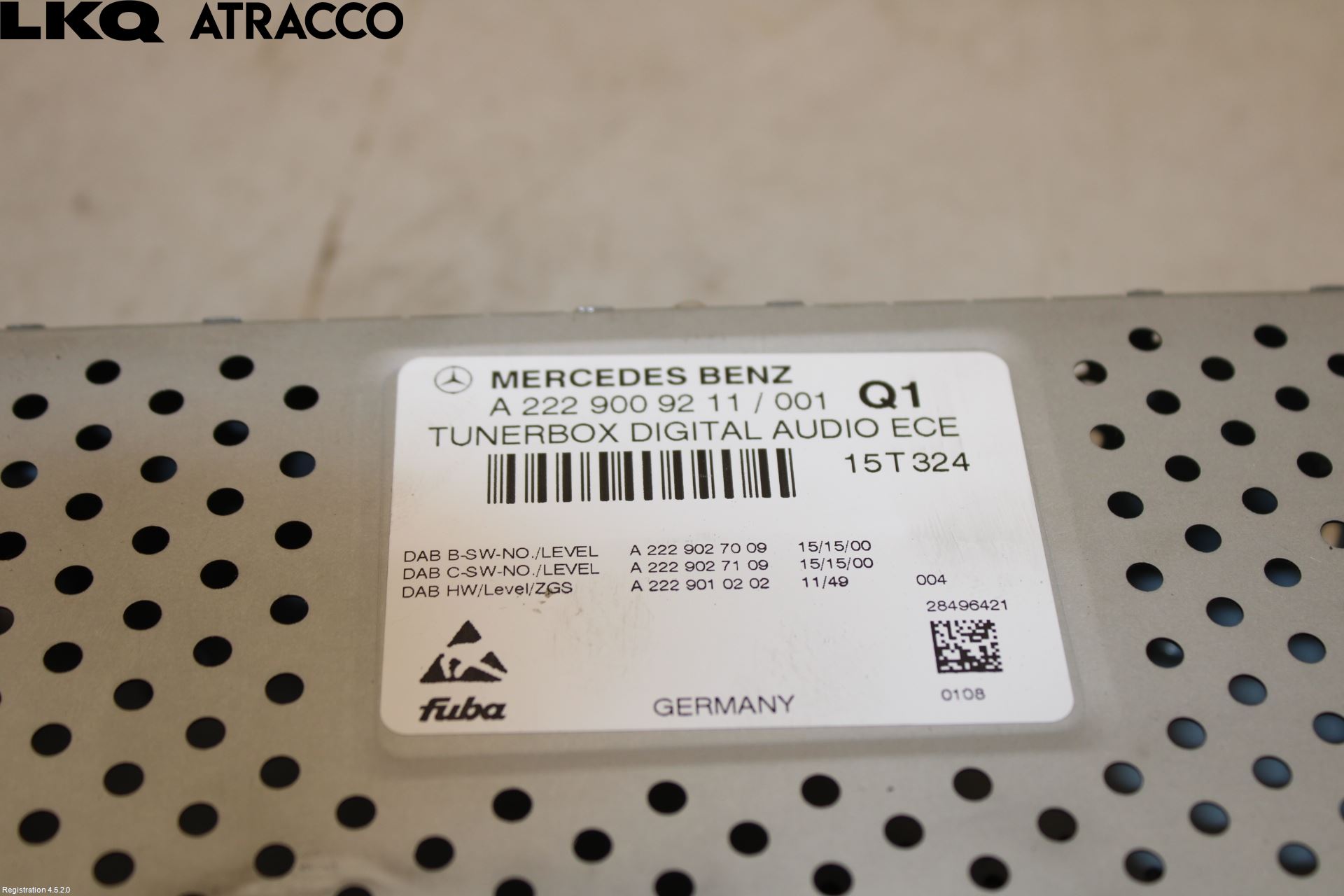 Mercedes-Benz MB E-KLASS (W212) 09-16 Radio Övrigt
