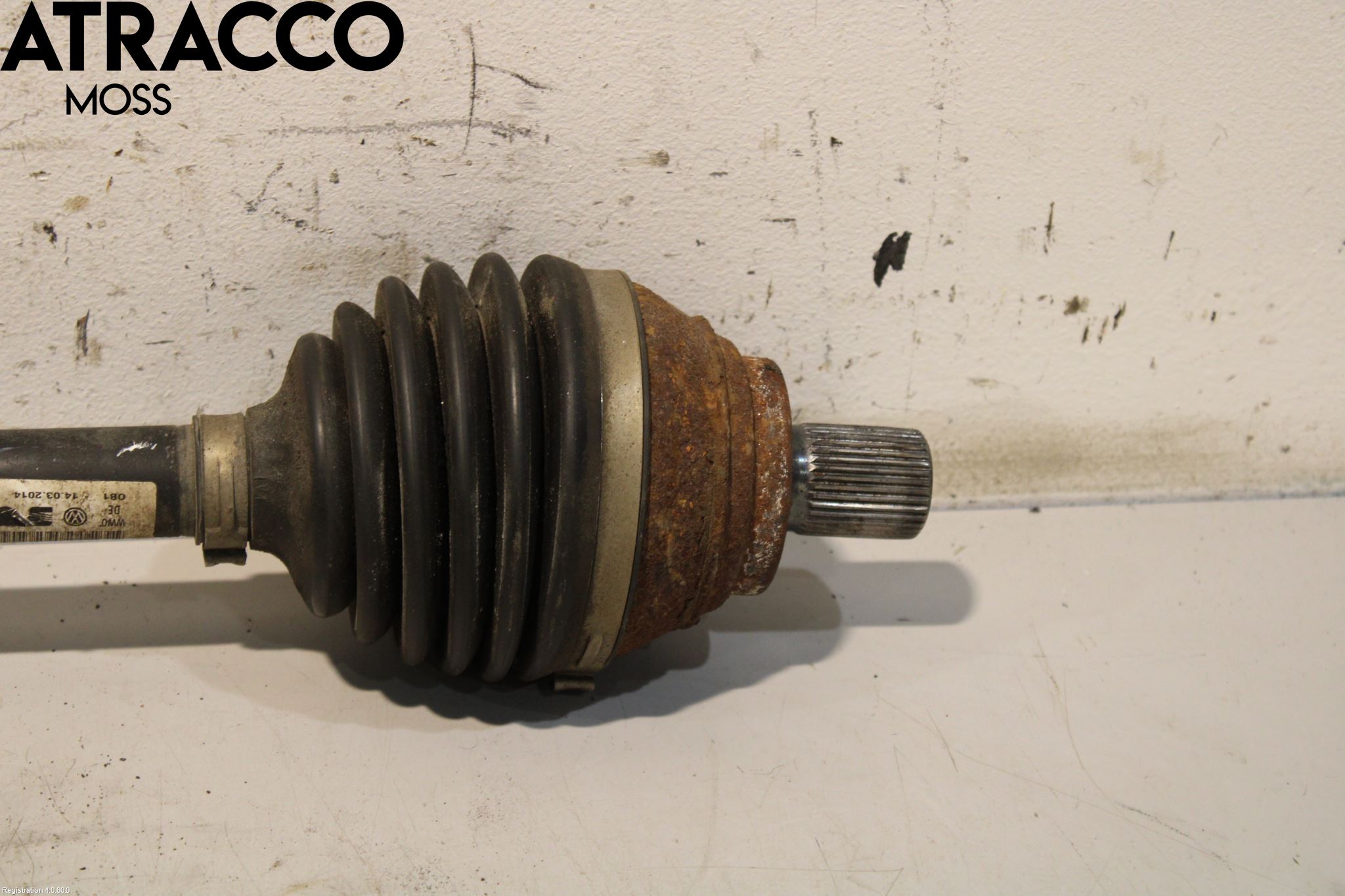 Audi A3/S3 8V 13-20 Drivaxel Fram Vänster