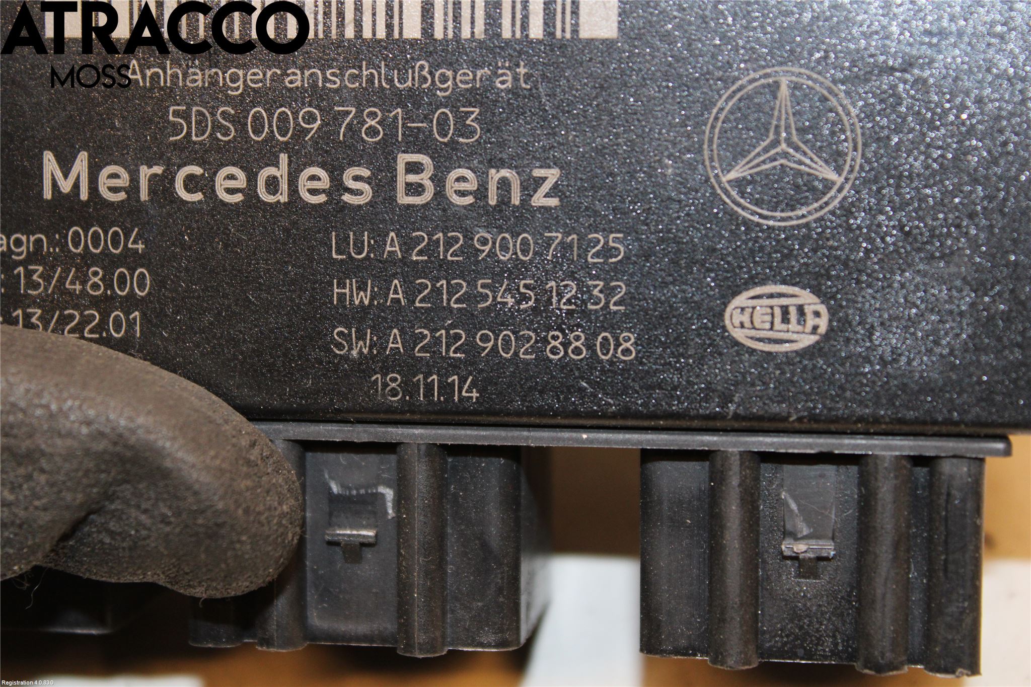 Mercedes-Benz MB E-KLASS (W212) 09-16 Stötfångarbärjärn Bak