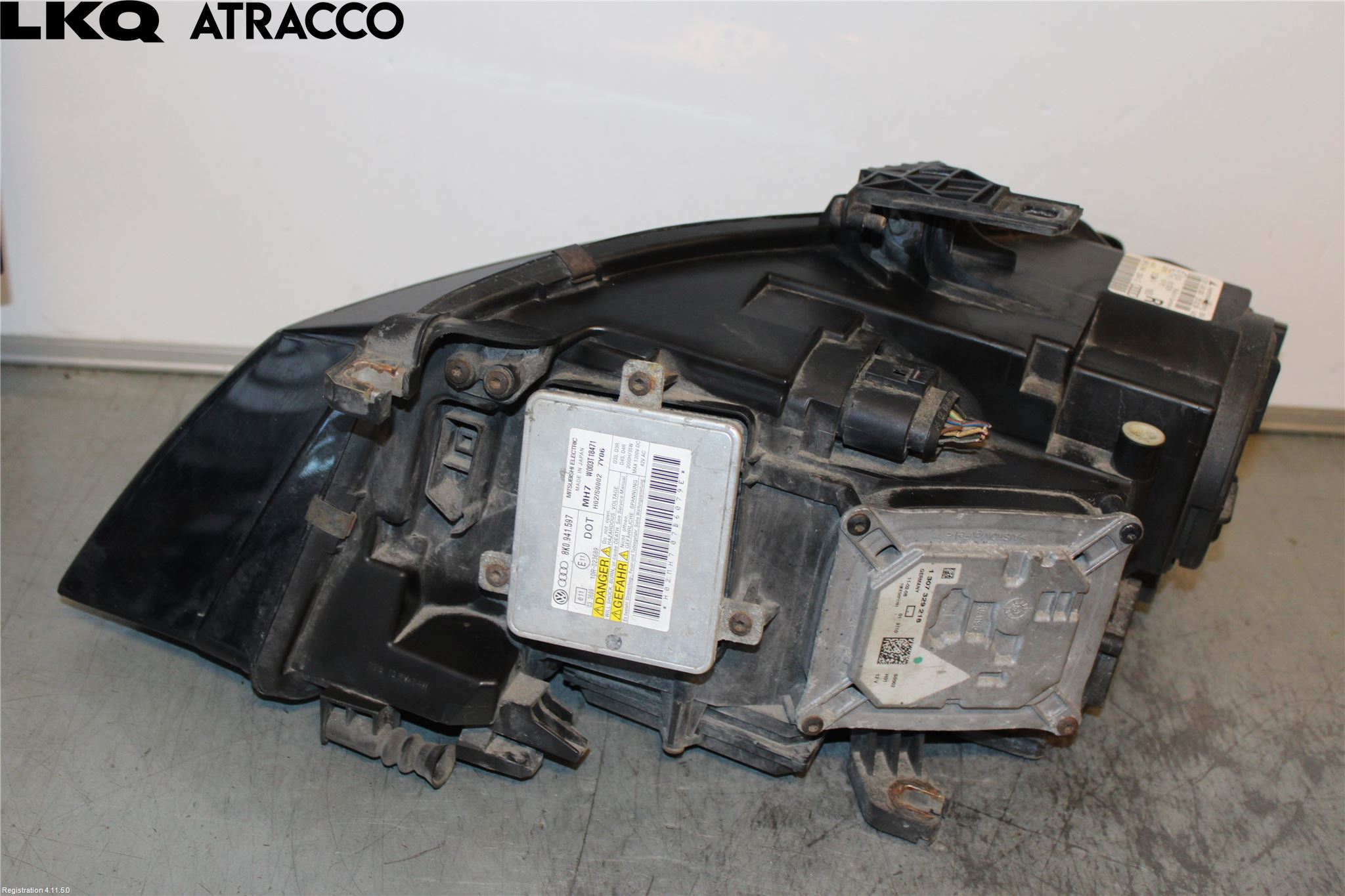 Audi A4/S4 08-11 Strålkastare Höger