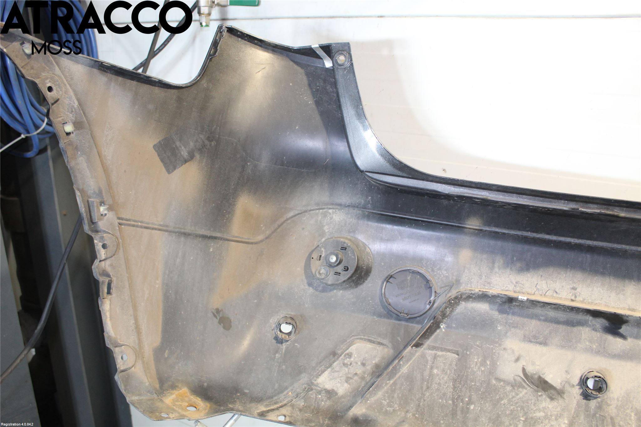 Nissan QASHQAI 10-14 Stötfångarbeklädnad Bak
