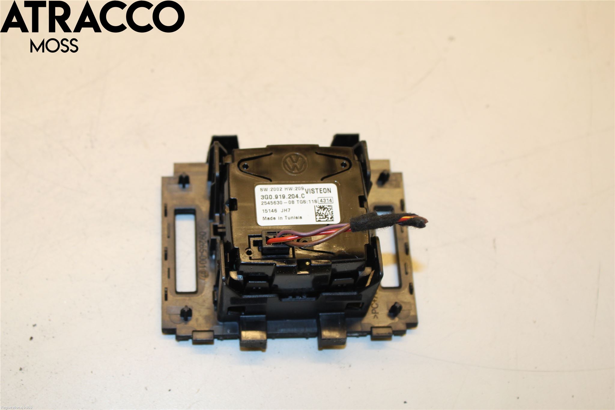 Volkswagen VW PASSAT 15-19 Instrument Klocka