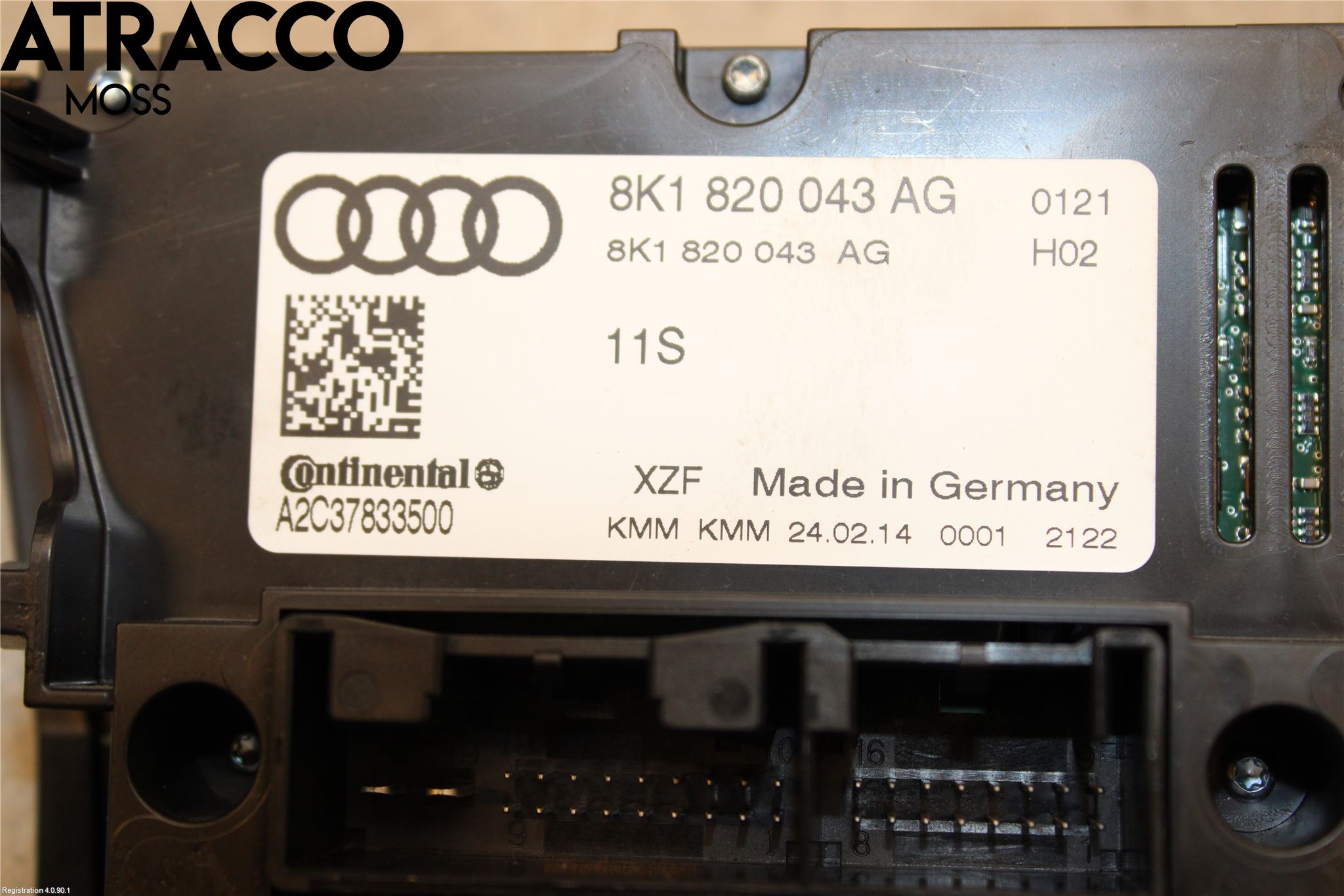 Audi A4 12-15 Ac Styrenhet Ac Manöveren