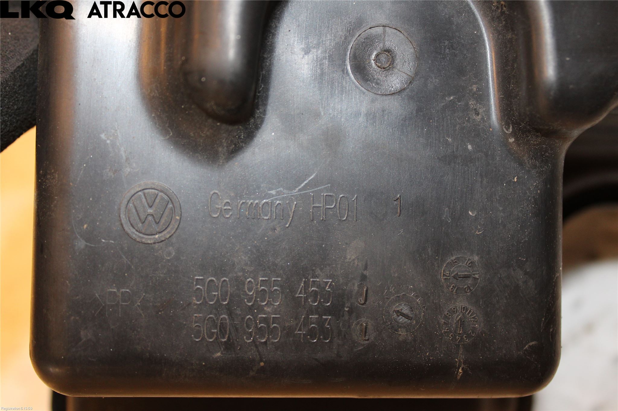 Volkswagen VW GOLF / E-GOLF VII 13-20 Spolartank Vindruta