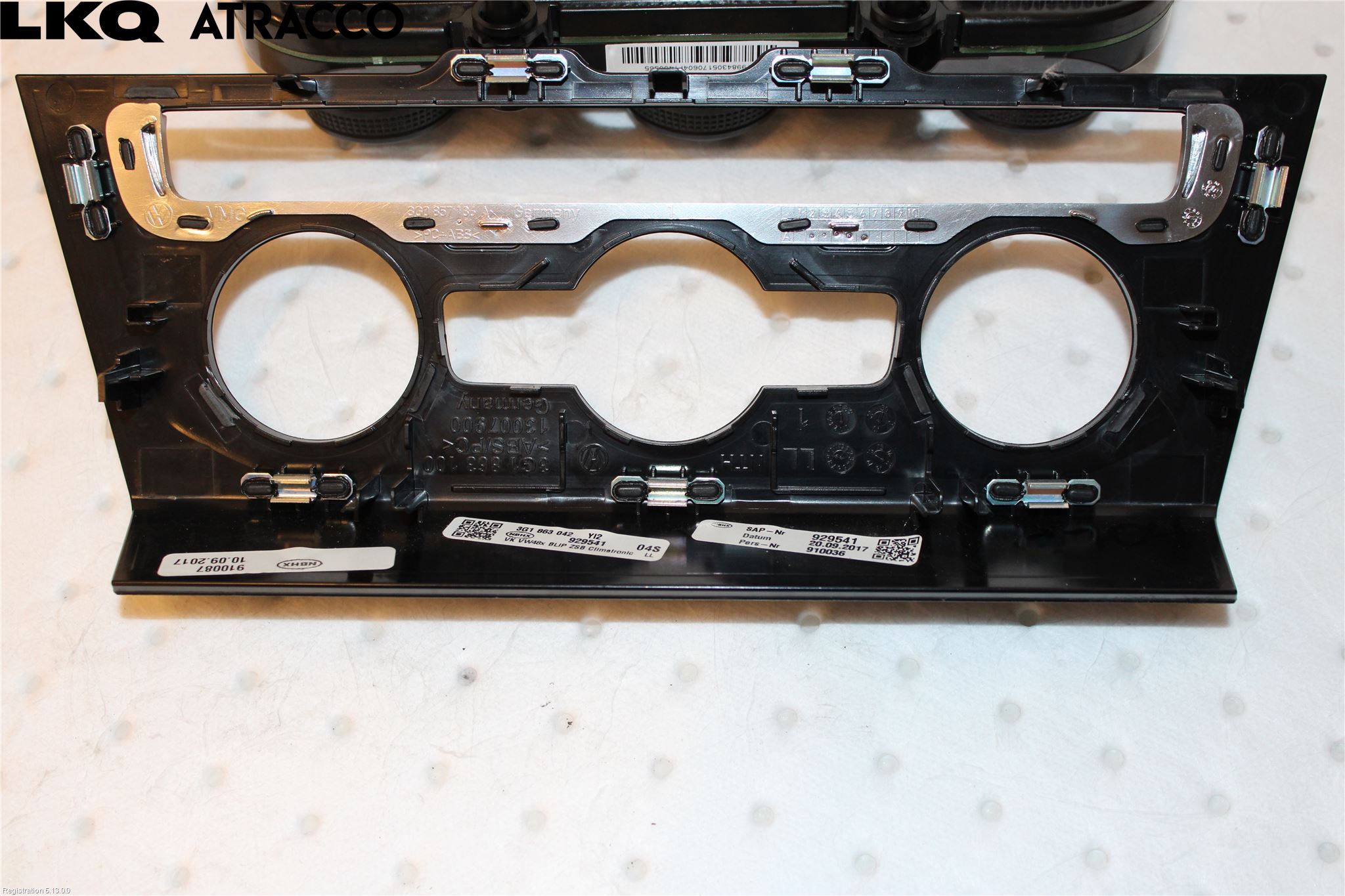 Volkswagen VW PASSAT 15-19 Ac Styrenhet Ac Manöveren
