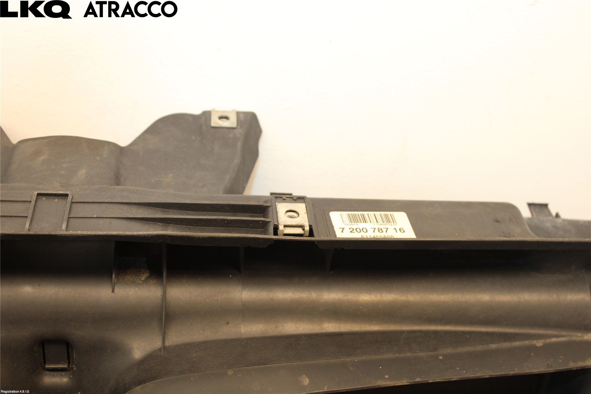 BMW 5 F10/F11/F18 09-17 Deflektor Plåt-Plast Kylning