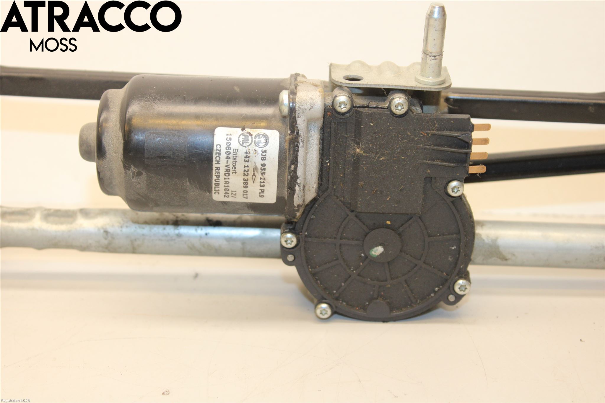 Skoda RAPID Torkarmotor Vindruta