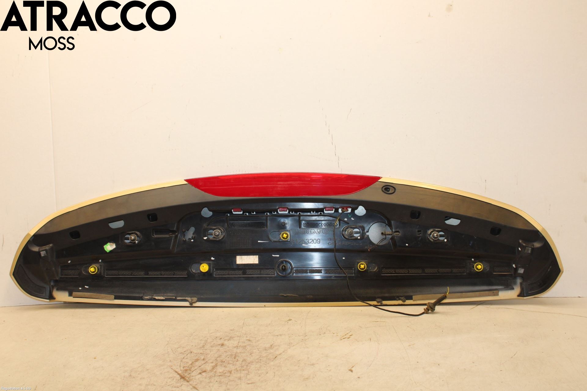 Volvo V60 11-13 Spoiler Baklucka